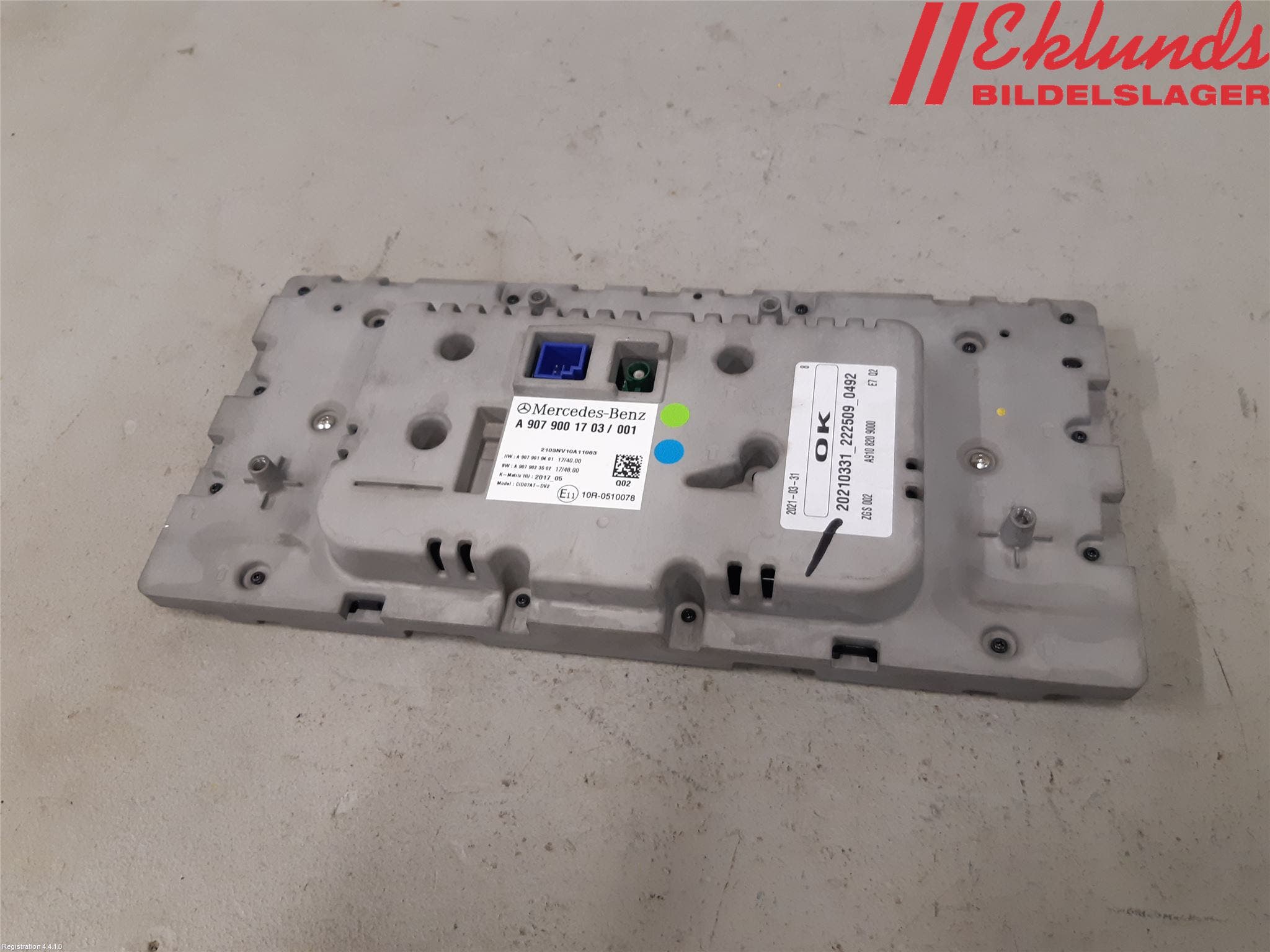 Mercedes-Benz MB SPRINTER (W907/W910) 19- Bildskärm