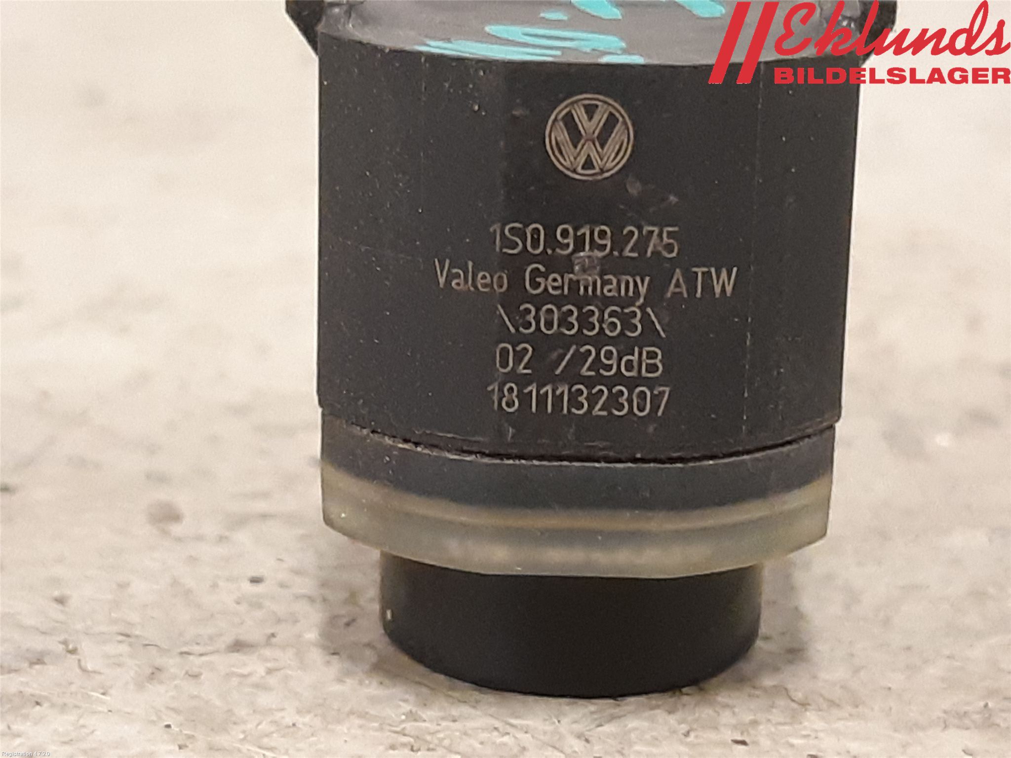 Volkswagen VW PASSAT 11-14 Parkeringshjälp Frontsensor