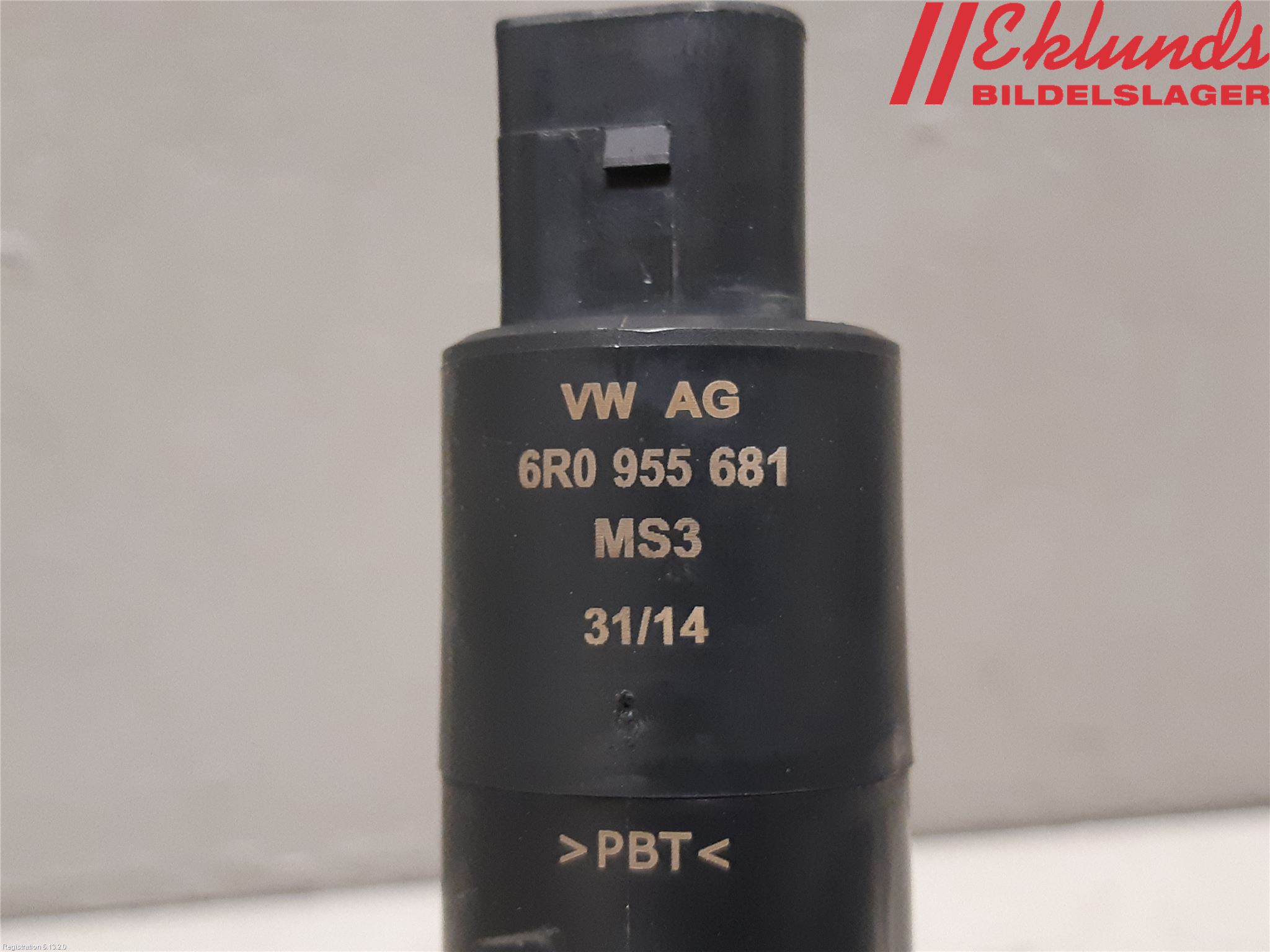 Volkswagen VW GOLF / E-GOLF VII 13-20 Spolarpump Högtryck