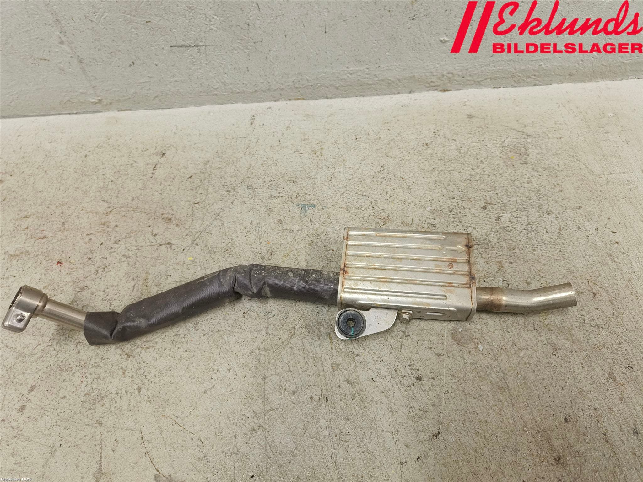 Volvo XC40/RECHARGE 18- Avgas-Ljuddämpare-Rör