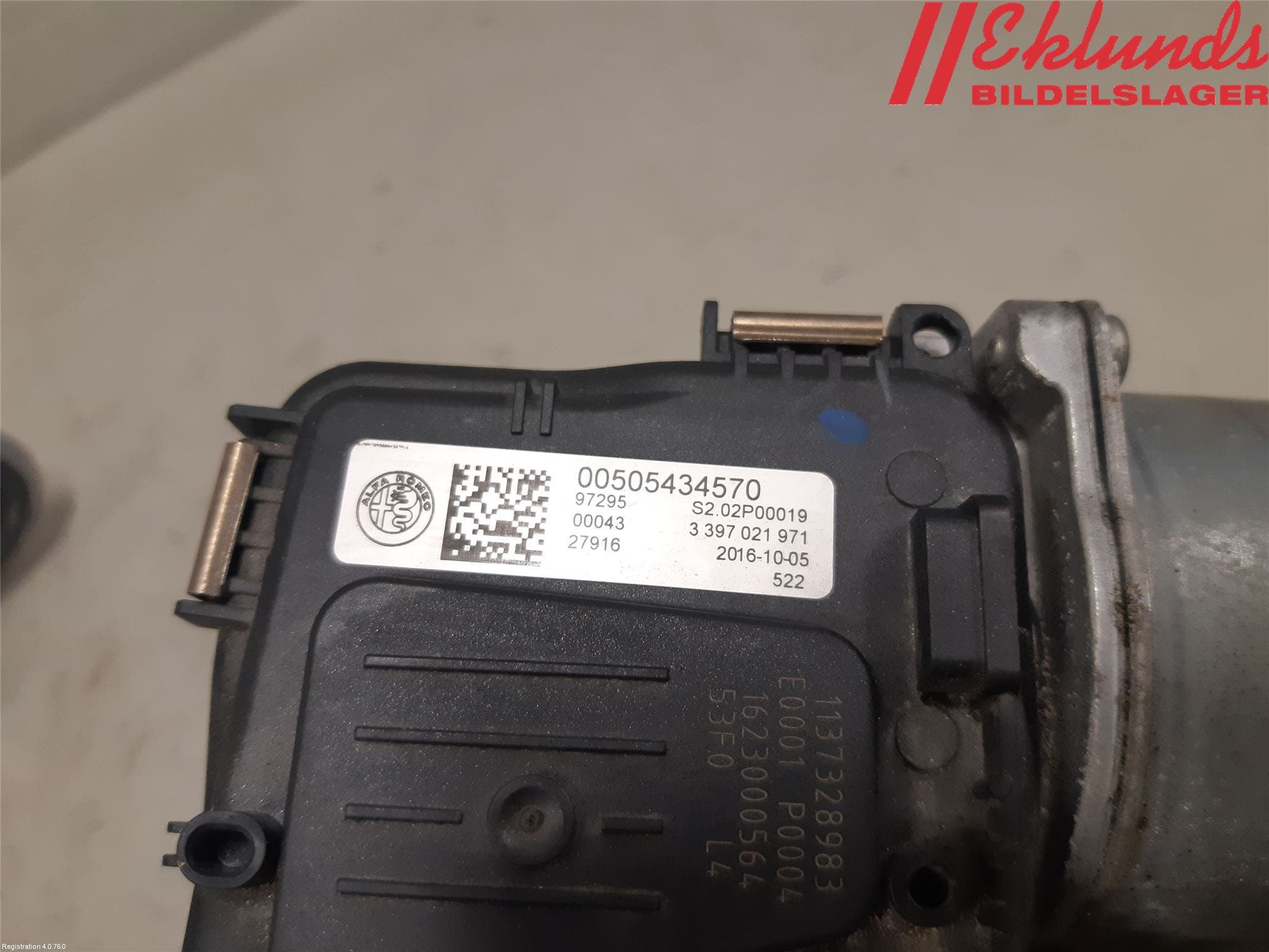 Alfa GIULIA Torkarmotor Vindruta