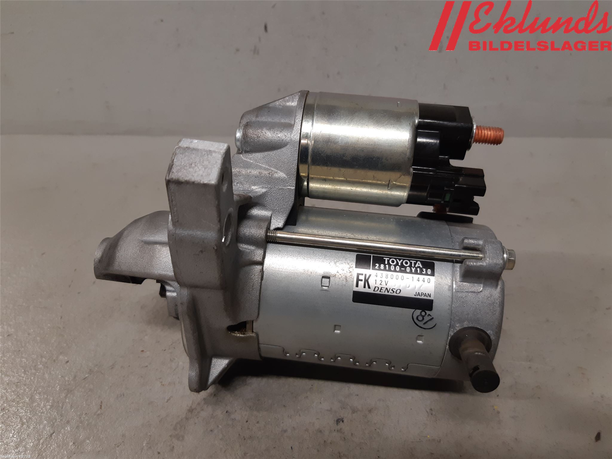 Toyota YARIS XP130 15-20 Startmotor