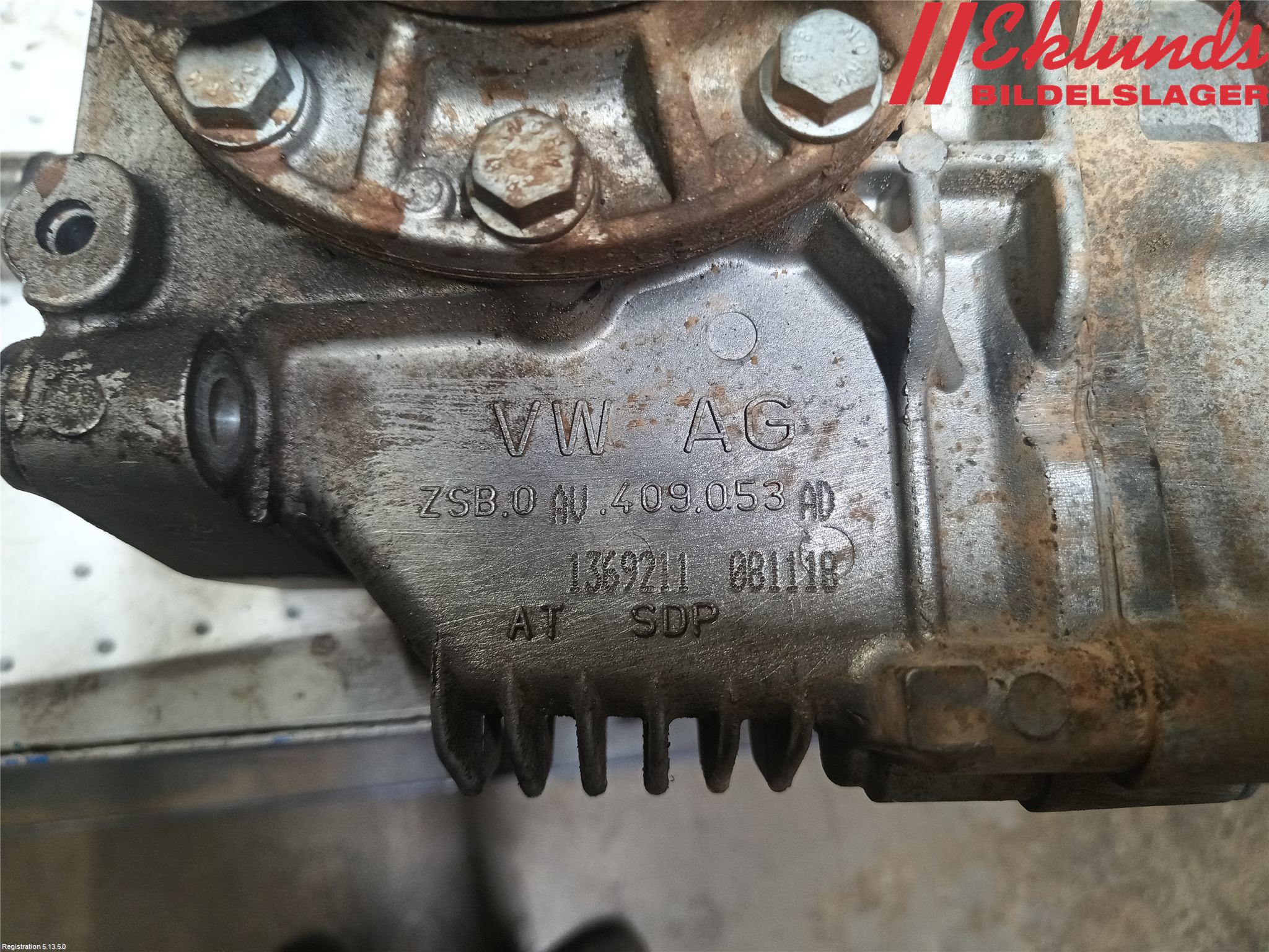 Volkswagen VW CADDY 16-20 Växel Fördelningslåda