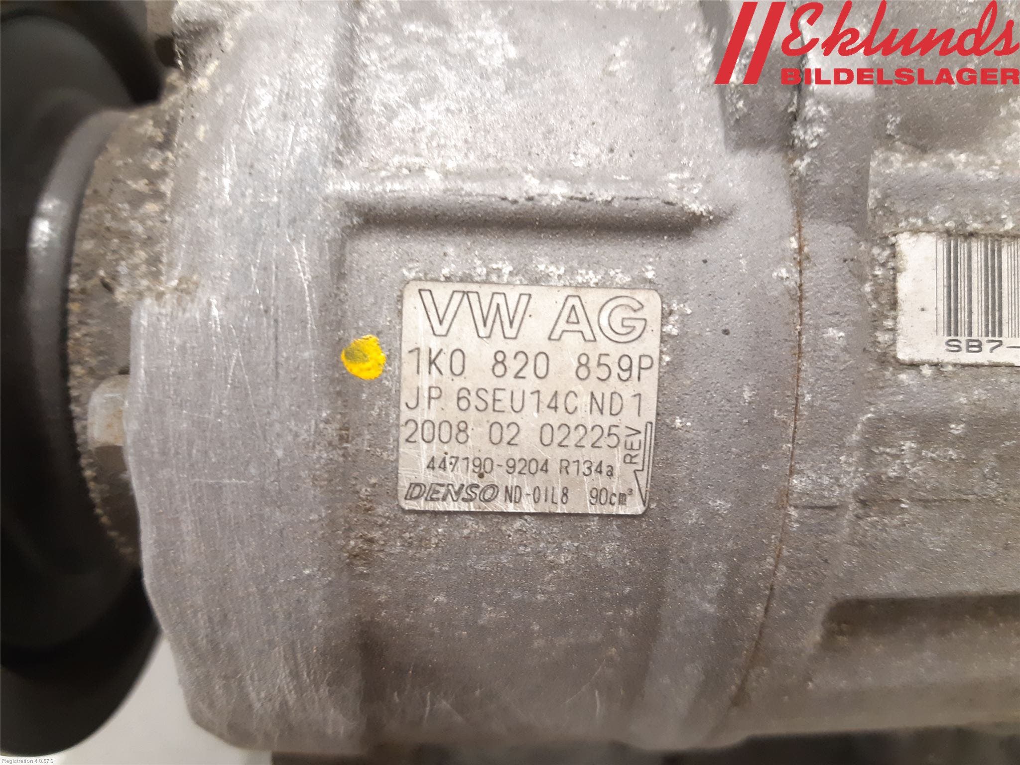 Volkswagen VW PASSAT CC 08-16 Ac Kompressor