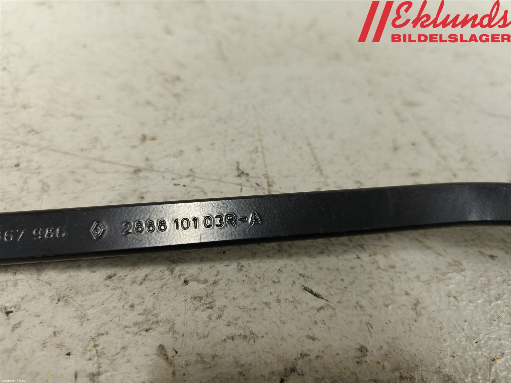 Renault TRAFIC/E-TECH 15- Torkararm Armar Vindruta