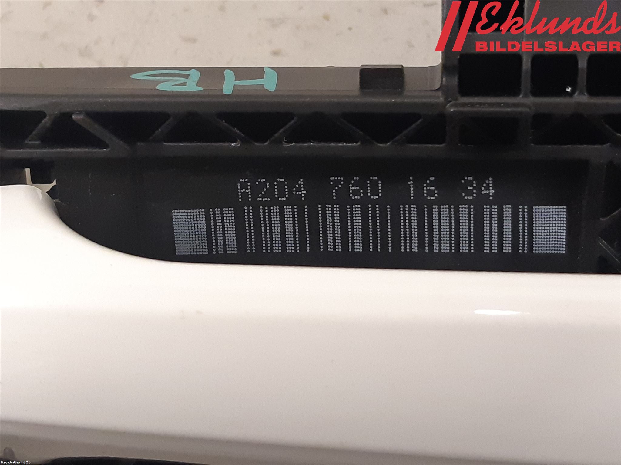 Mercedes-Benz MB CLA-KLASS (C117/X117) 13-19 Dörrhandtag Yttre Hö