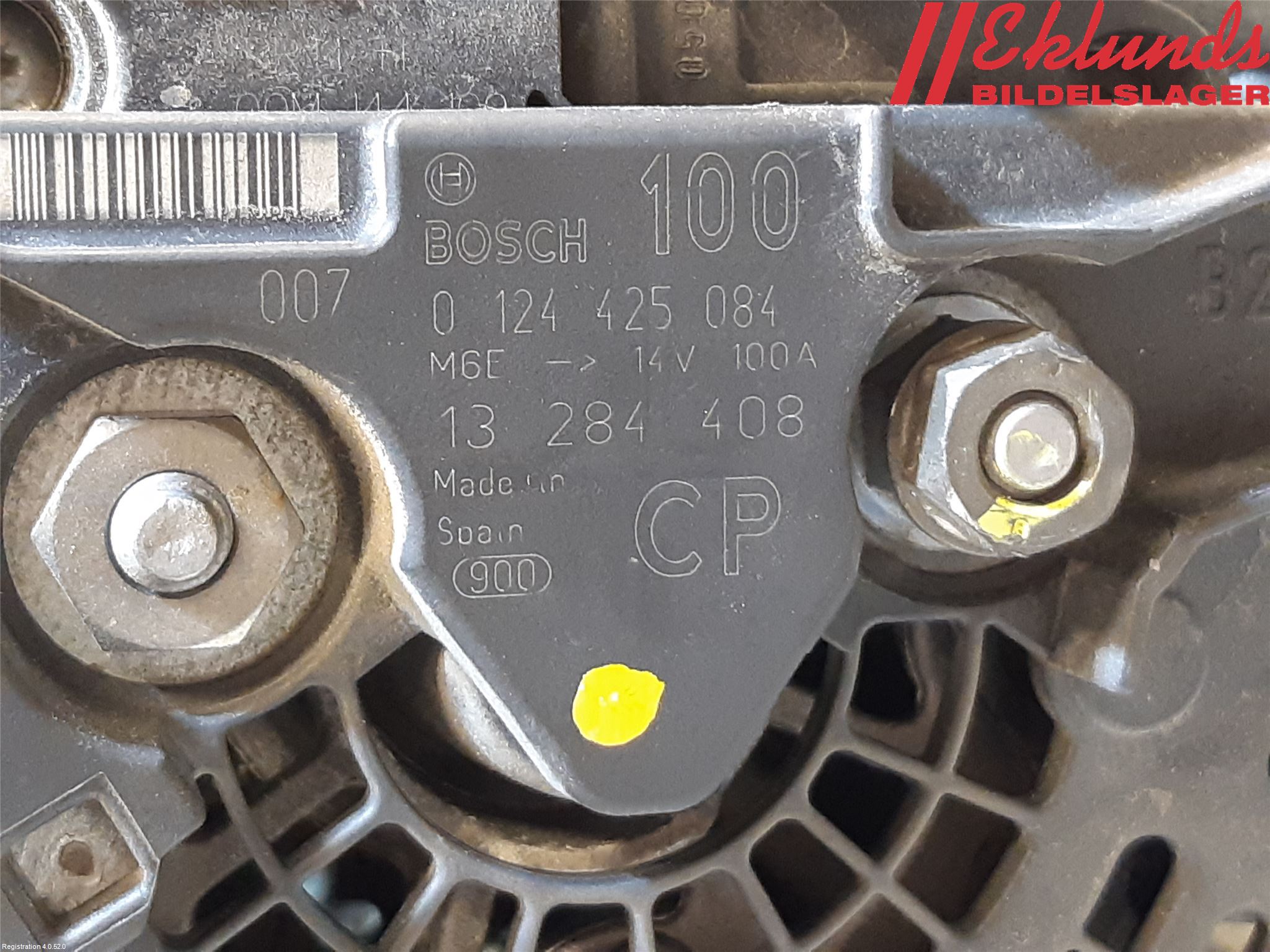 Opel MERIVA B 10-17 Generator