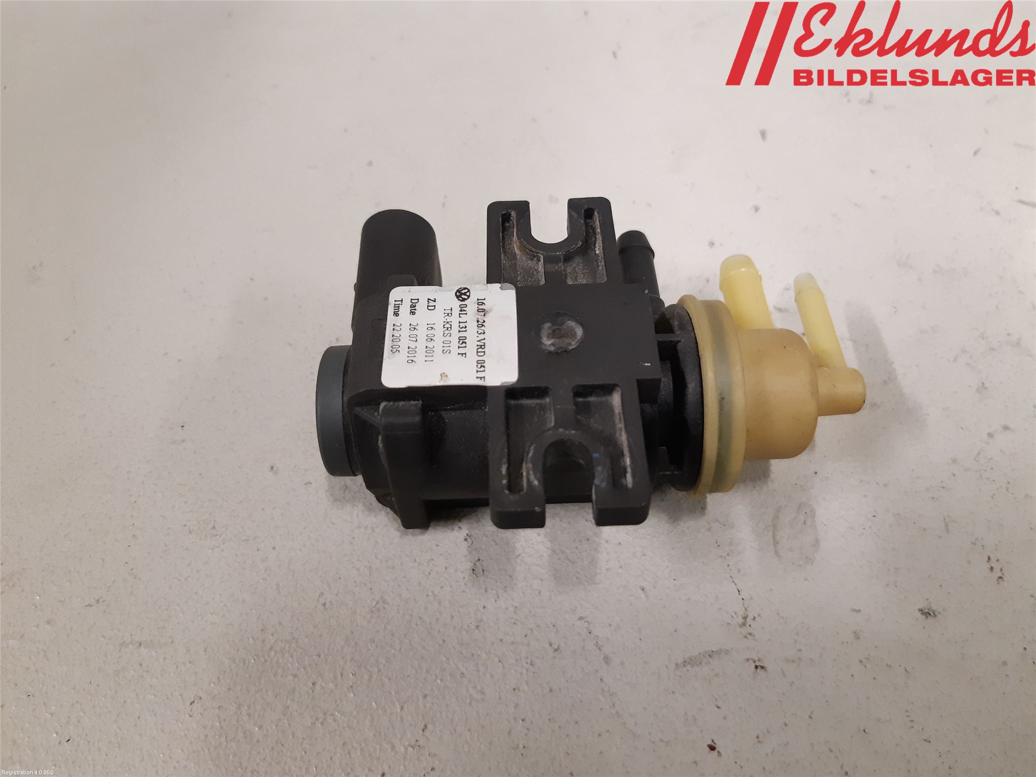 Skoda SUPERB 16-24 Vakuumventil