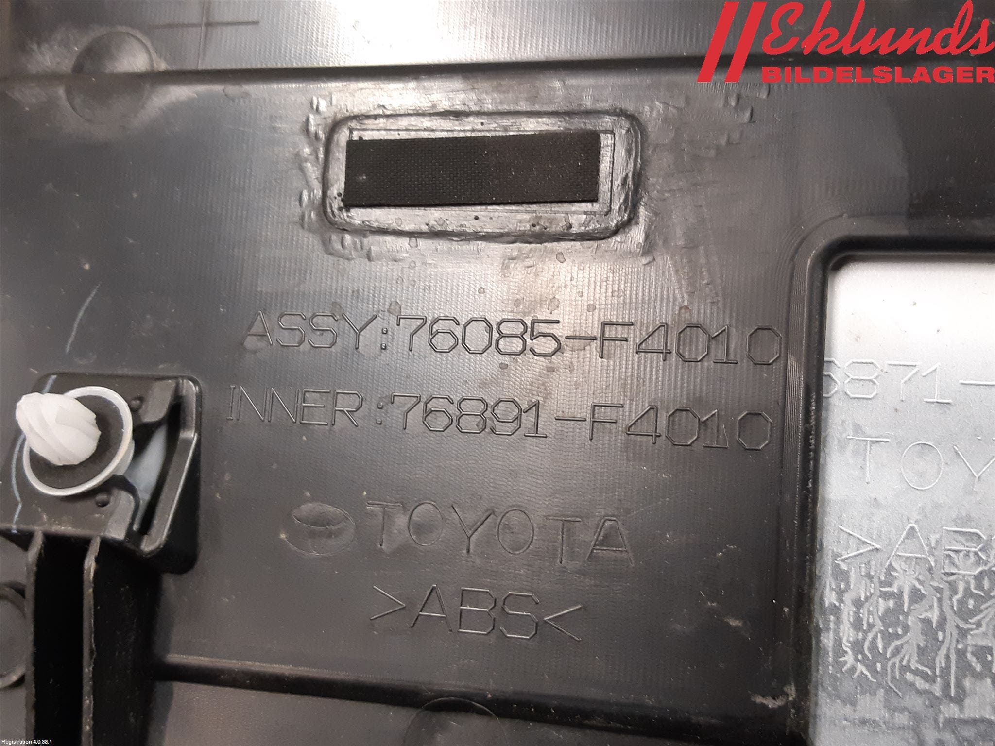 Toyota C-HR 16-23 Spoiler Baklucka