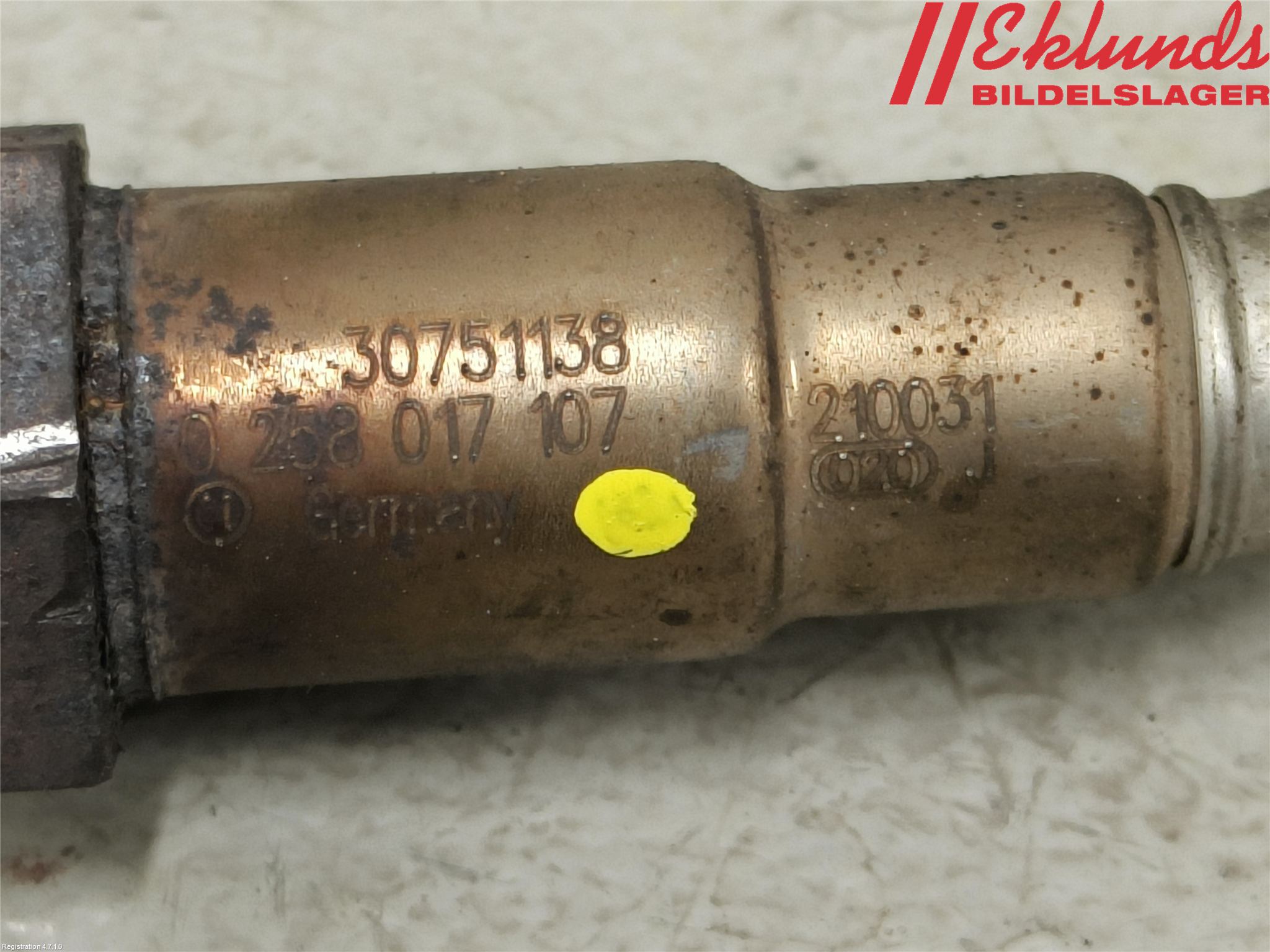 Volvo V70 08-13 Injlambdasond