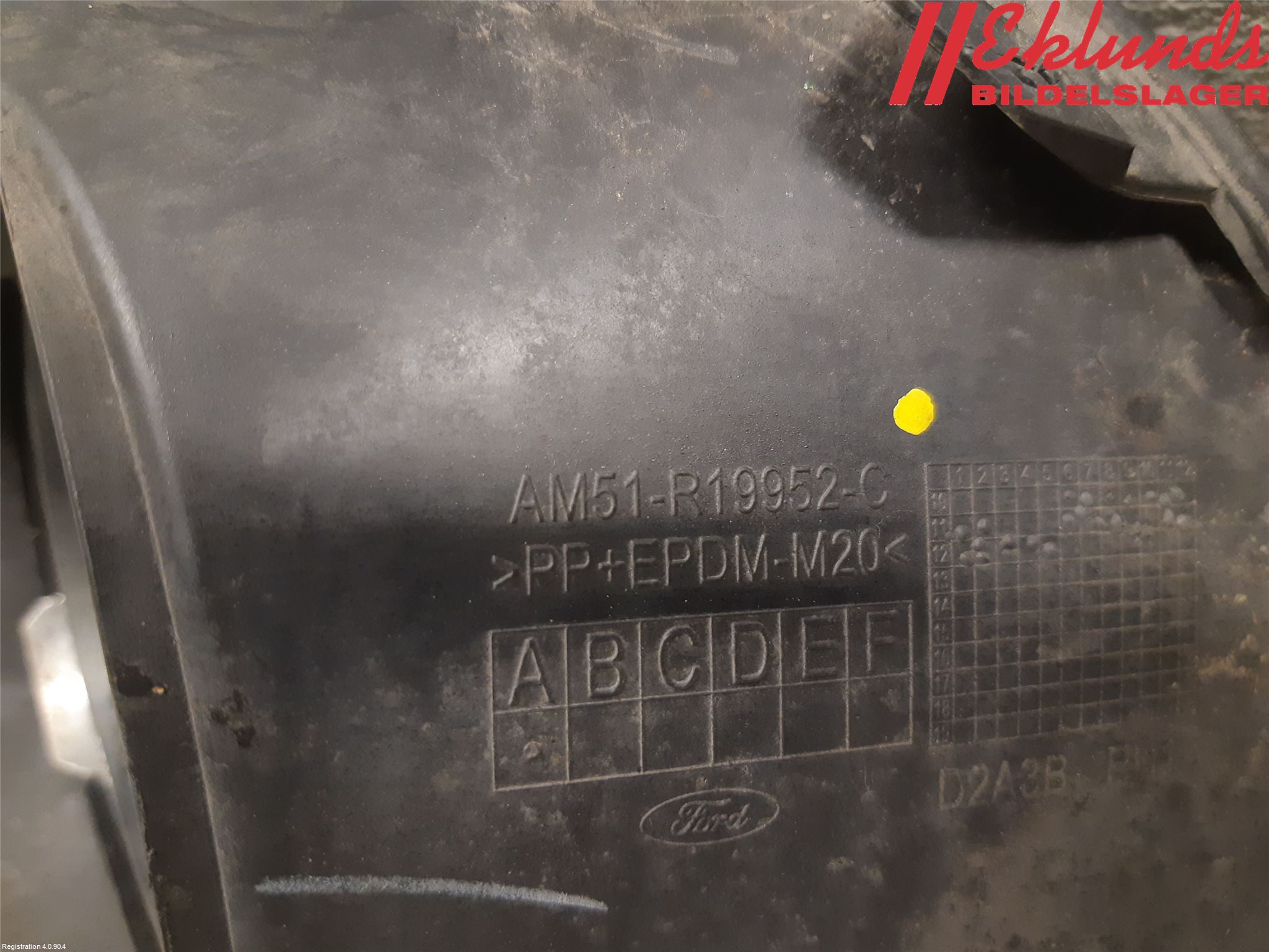 Ford C-MAX II  11-14 Dimljussarg Fram