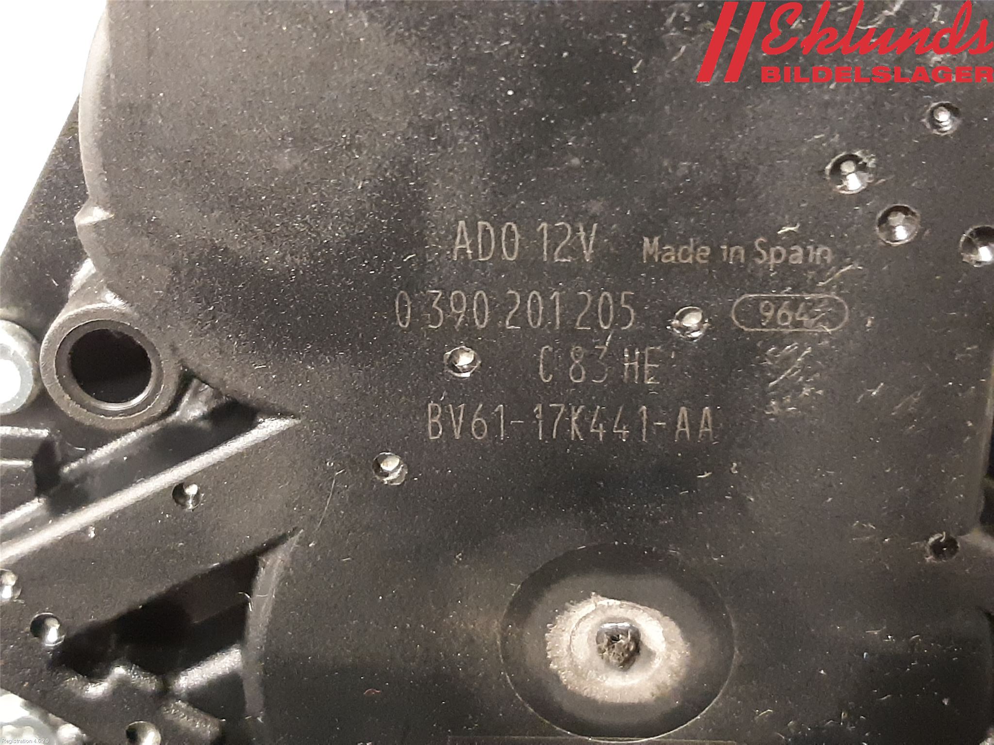 Ford FOCUS 11-14 Torkarmotor Baklucka