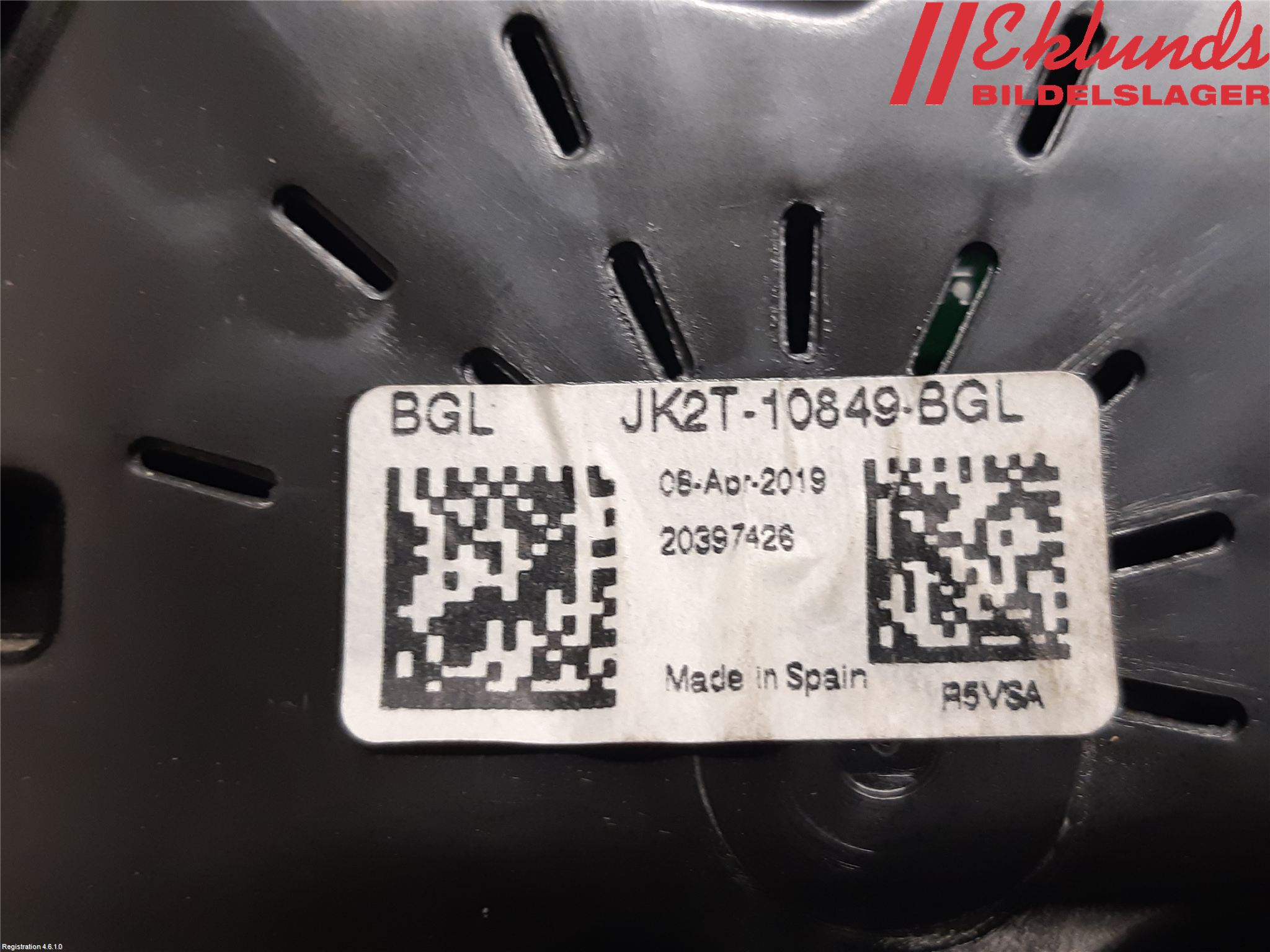 Ford TRANSIT/TOURNEO CUSTOM 13-24 Instrument Komb