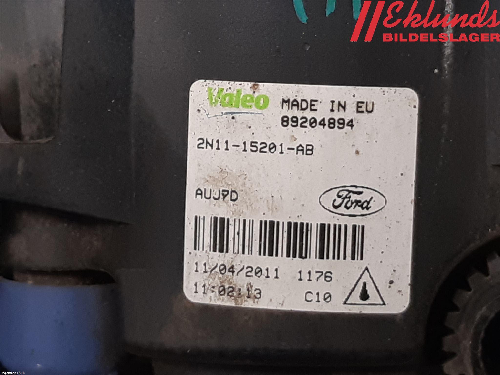 Ford FOCUS 11-14 Dimljus-Varselljus Fram