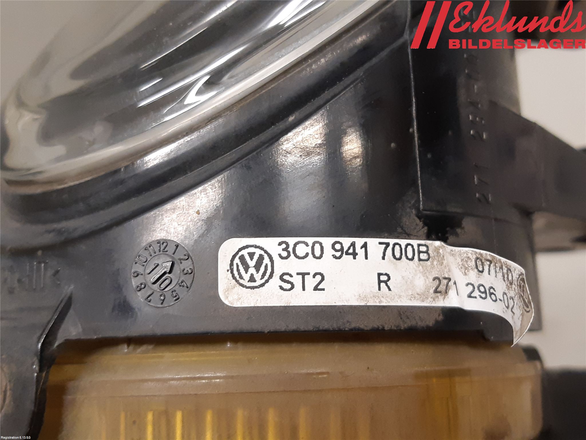 Volkswagen VW PASSAT 05-11 Dimljus-Varselljus Fram