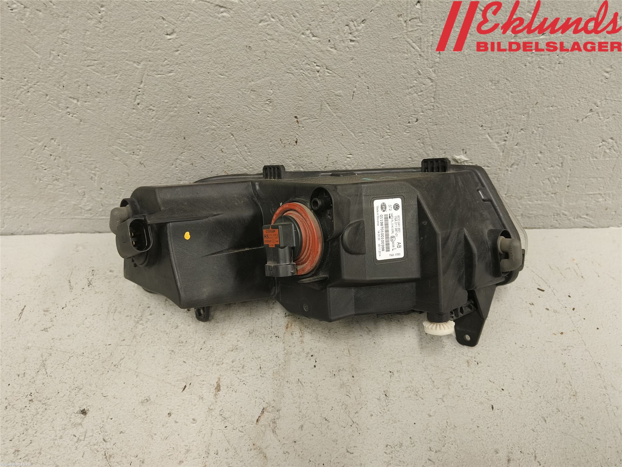 Volkswagen VW POLO 10-17 Dimljus-Varselljus Fram