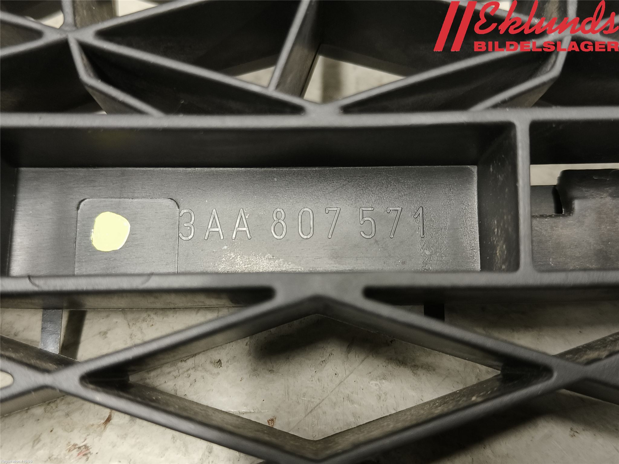 Volkswagen VW PASSAT 11-14 Stötfångar Deformelement Fram