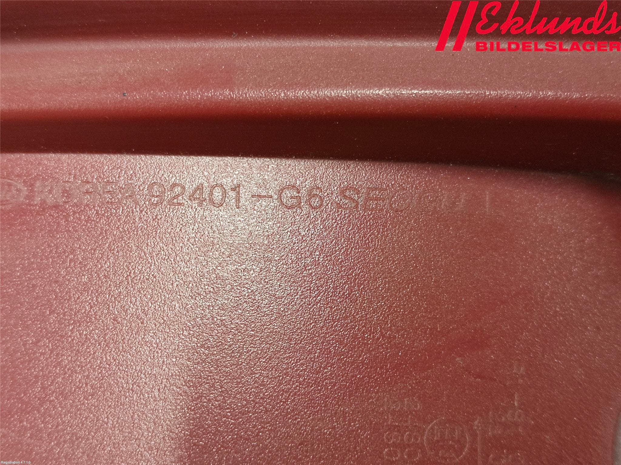 Kia PICANTO 17- Bakljus Vänster