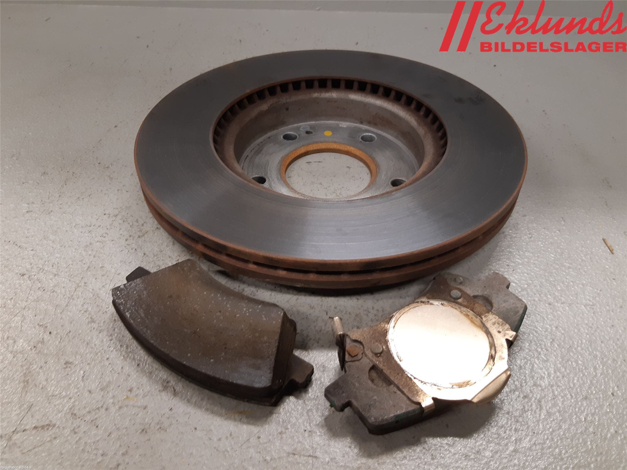 Kia NIRO (DE) 17-22 Bromsskiva Fram