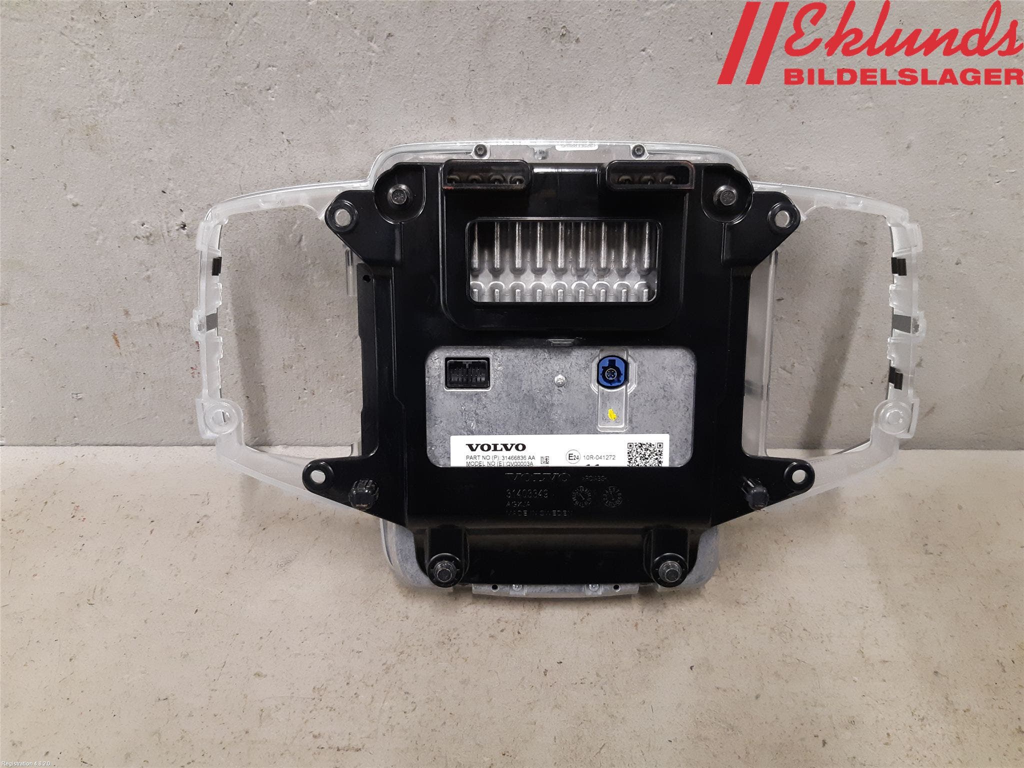 Volvo XC90/RECHARGE 16- Bildskärm