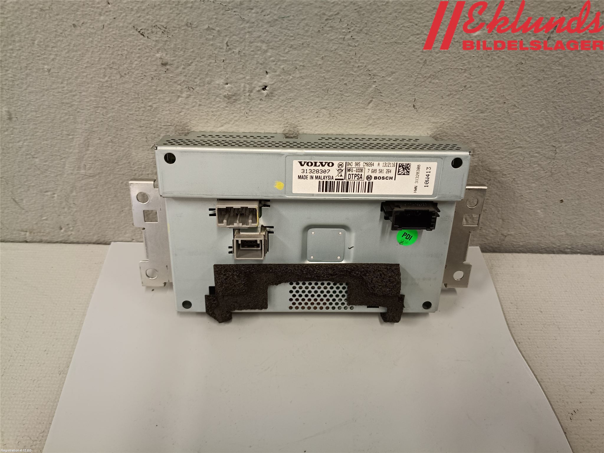 Volvo S60 11-13 Cd Radio - Multimediapanel