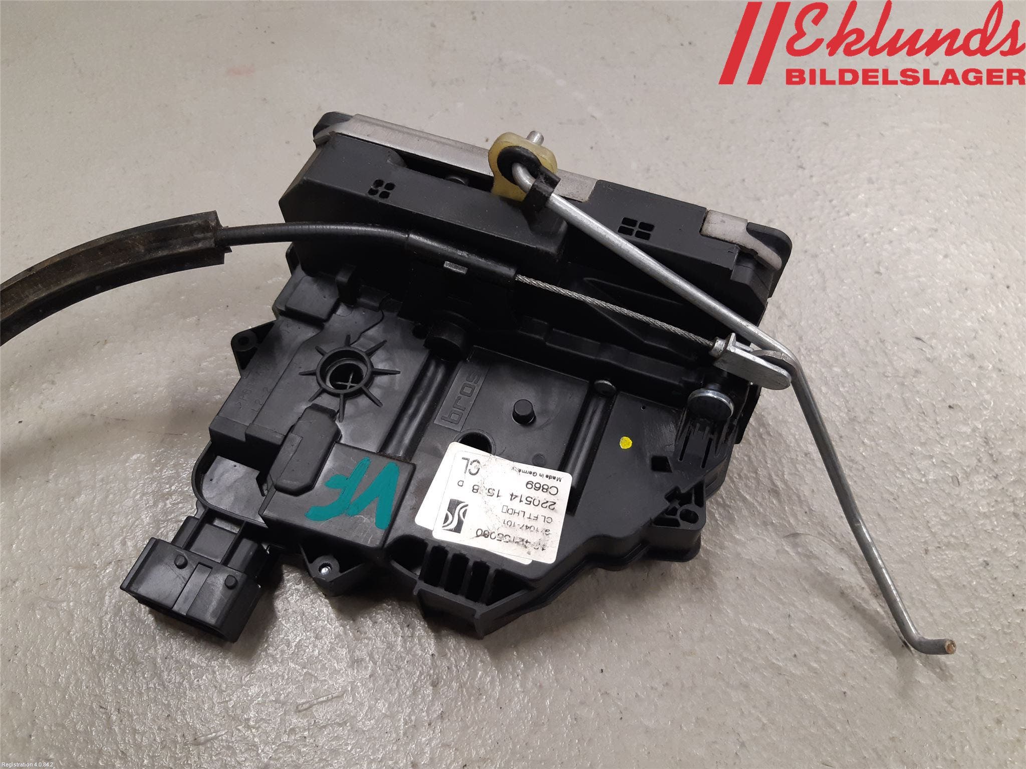 Fiat DUCATO 07-15 Låskista-Dörrlås