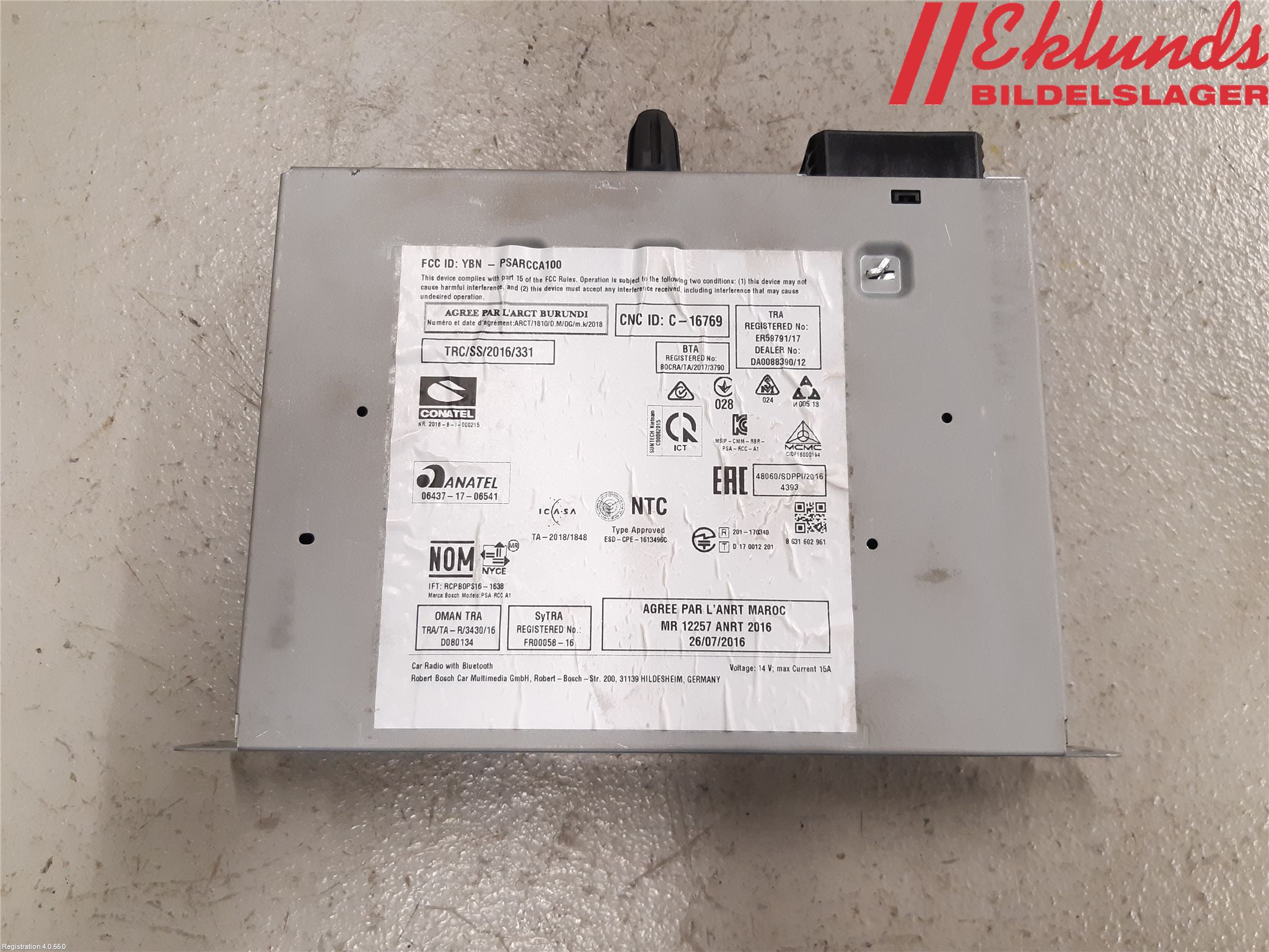 Peugeot EXPERT/E-EXPERT 17- Radio