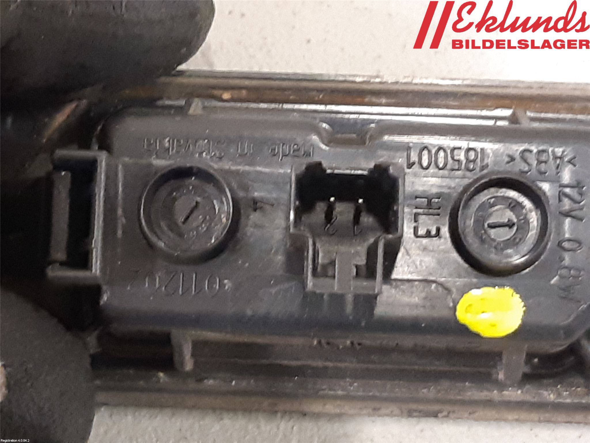 Volkswagen VW PASSAT 11-14 Skylt Belysning