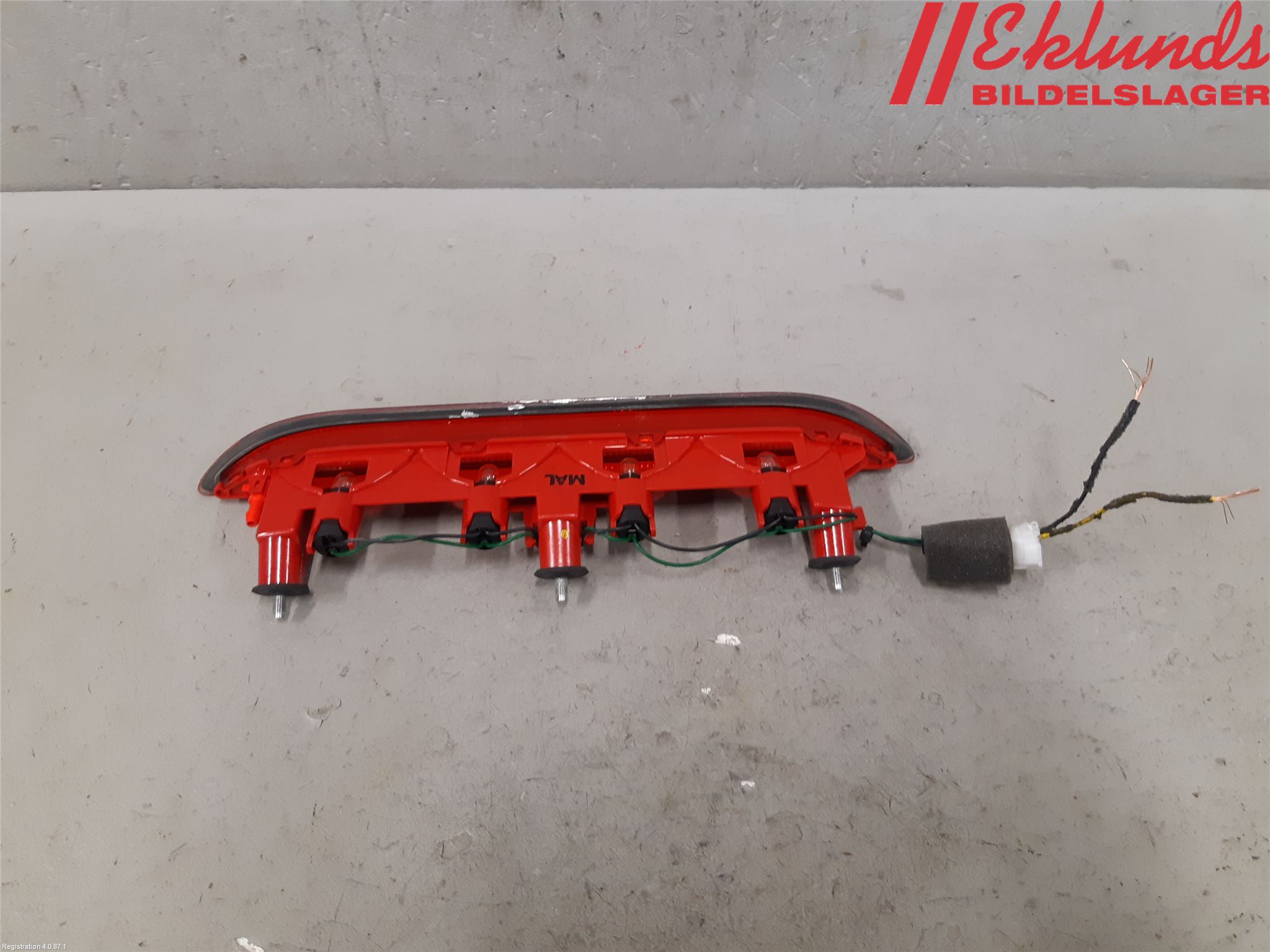 Kia PICANTO 17- Bromsljus Bakruta