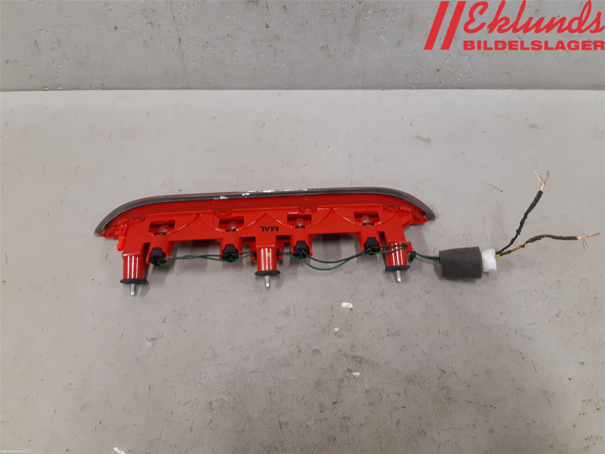 Kia PICANTO 17- Bromsljus Bakruta