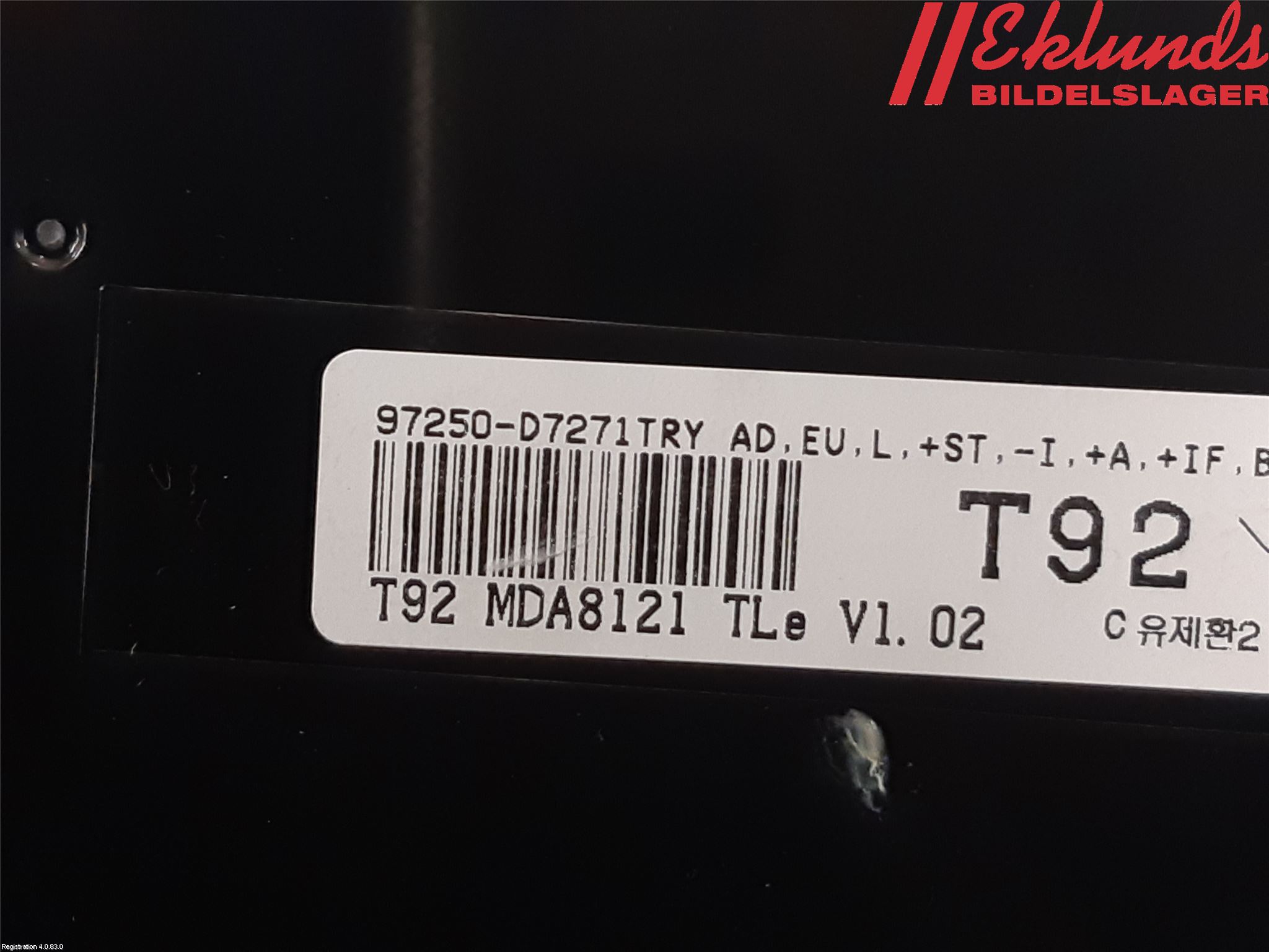 Hyundai TUCSON 05- Ac Styrenhet Ac Manöveren