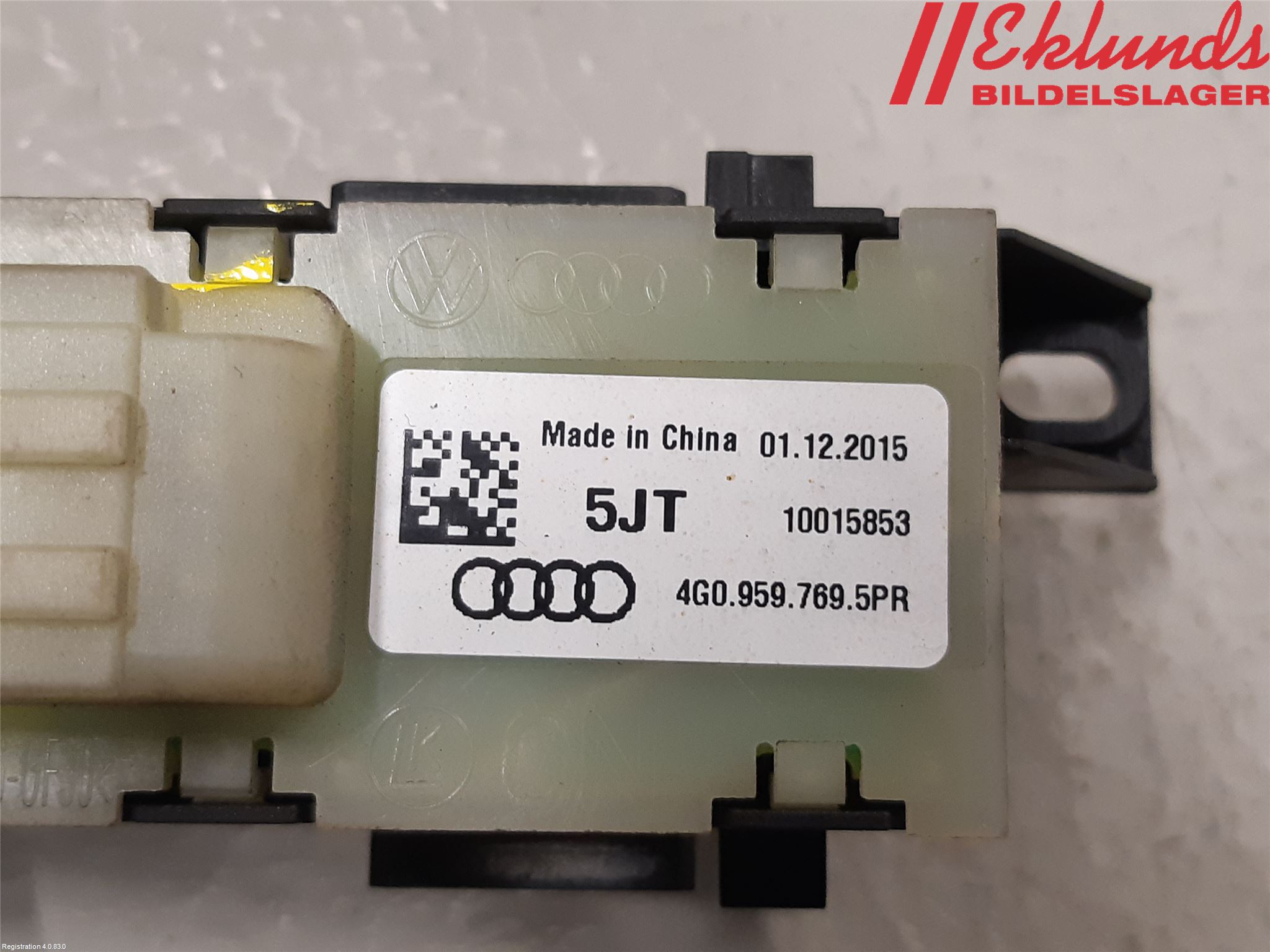 Audi A6/S6 4G 11-18 Strömställare Stolminne