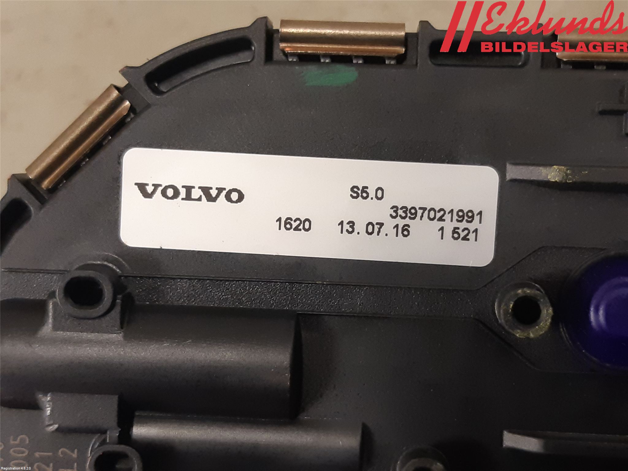 Volvo XC90/RECHARGE 16- Torkarmotor Vindruta