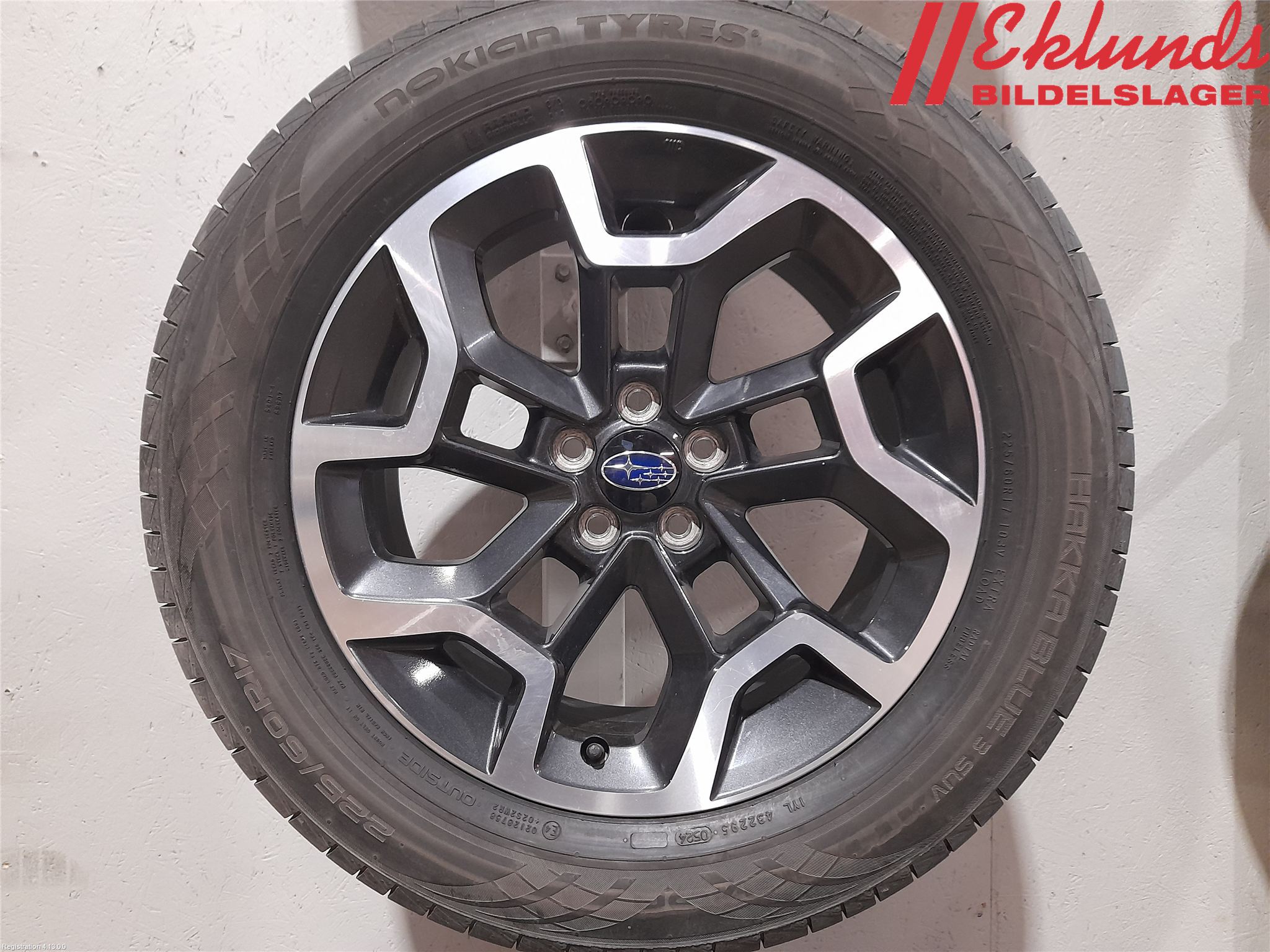 Subaru XV 12-17 Sommardäck Alumfälg 4St