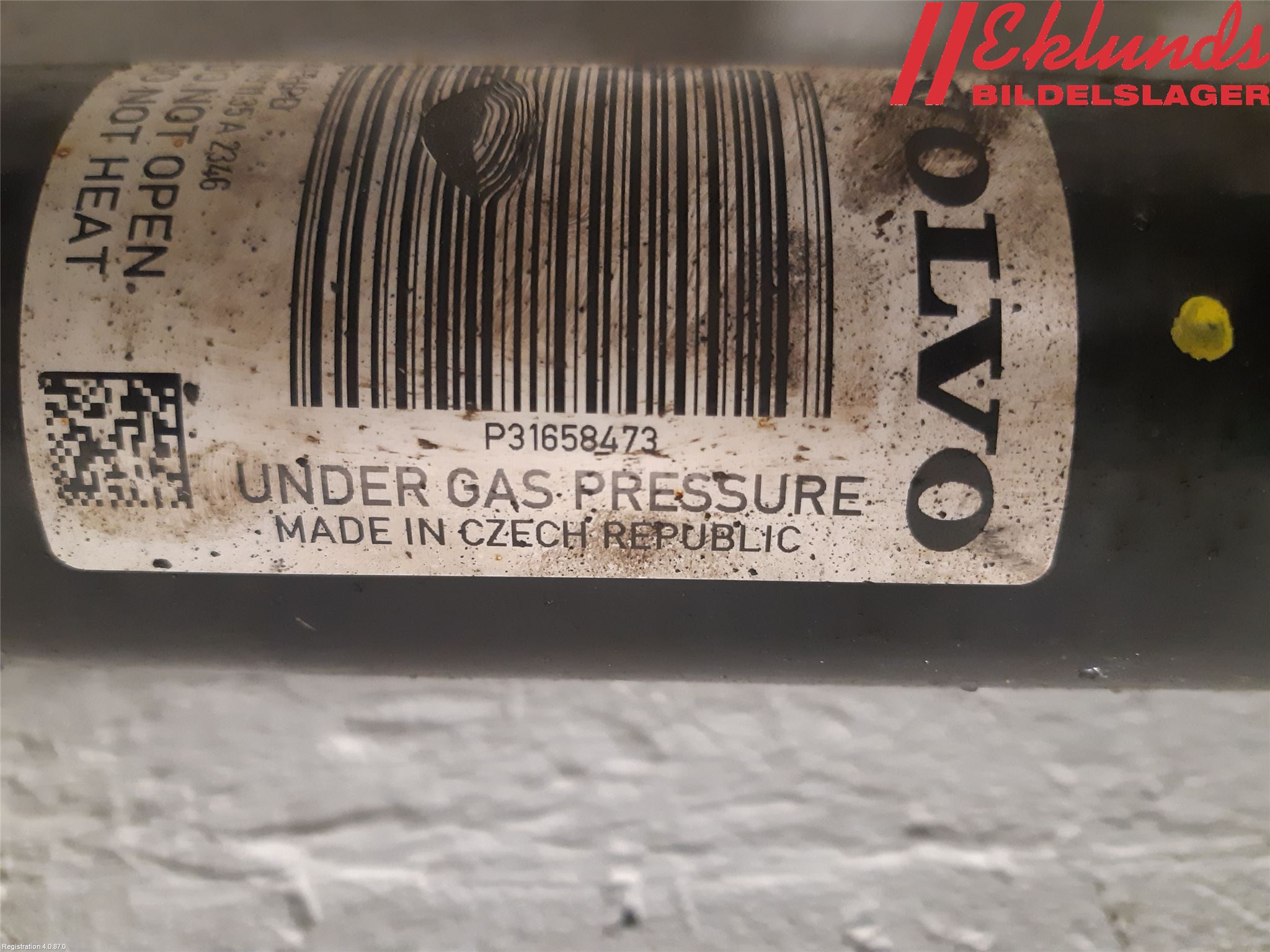 Volvo V60 19- Fjäderben Fram Vänster