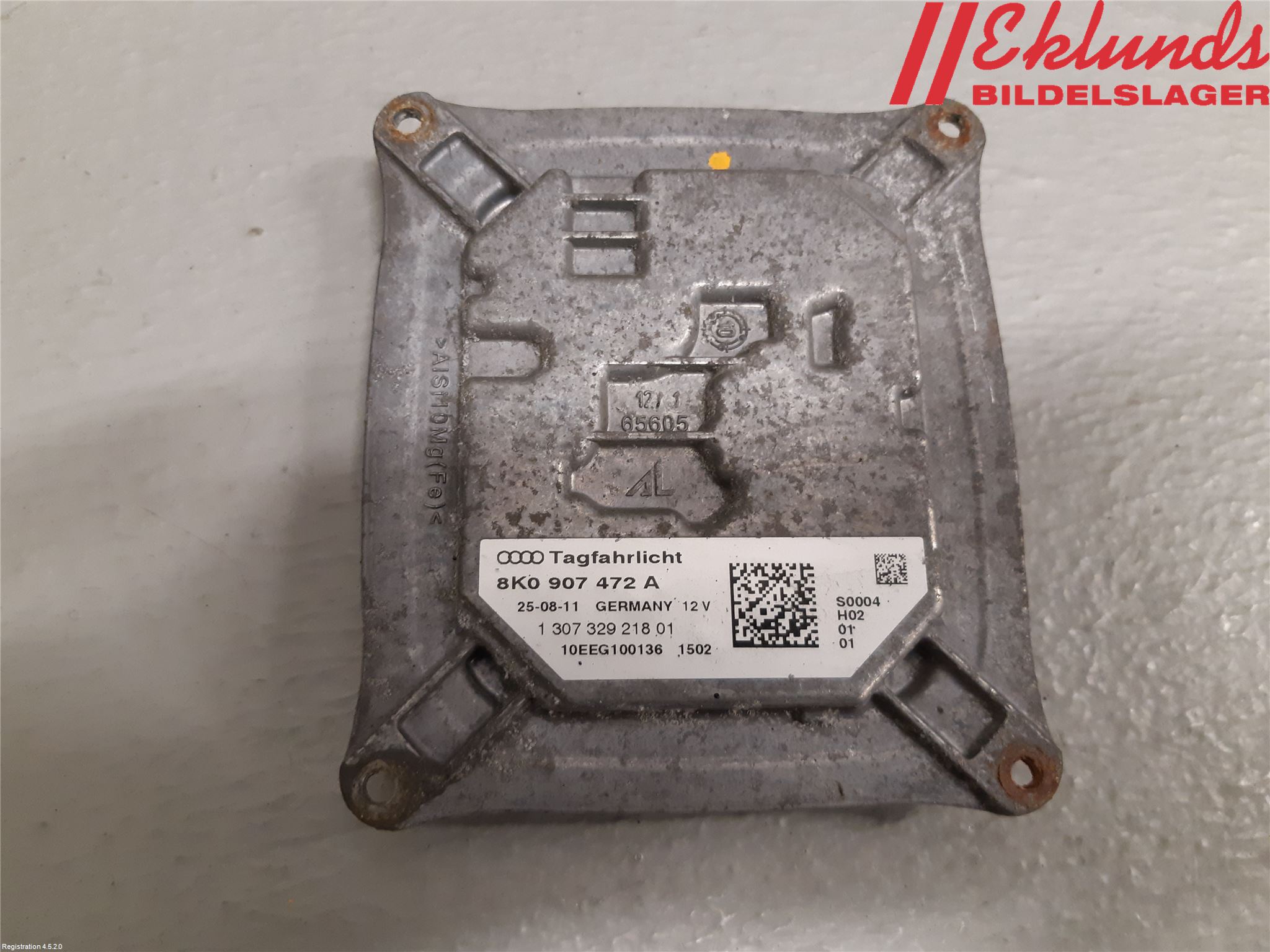 Audi A4/S4 08-11 Styrenhet Strålkastare