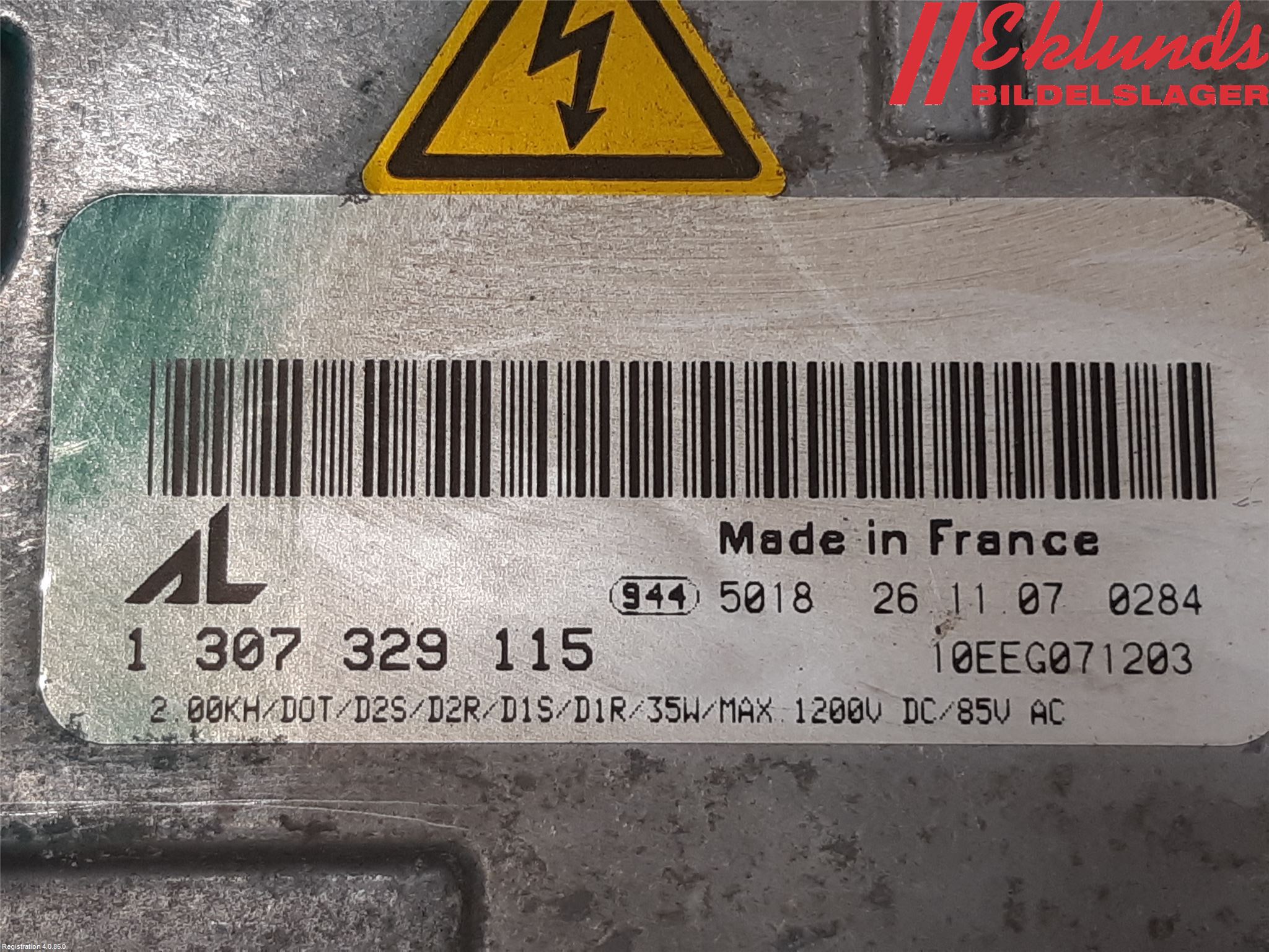 Audi A3/S3 05-13 Styrenhet Strålkastare