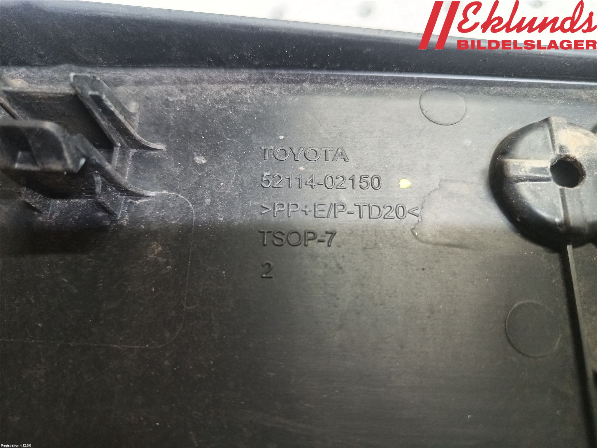Toyota AURIS 13-19 Stöt Utfyllnad-List-Grill
