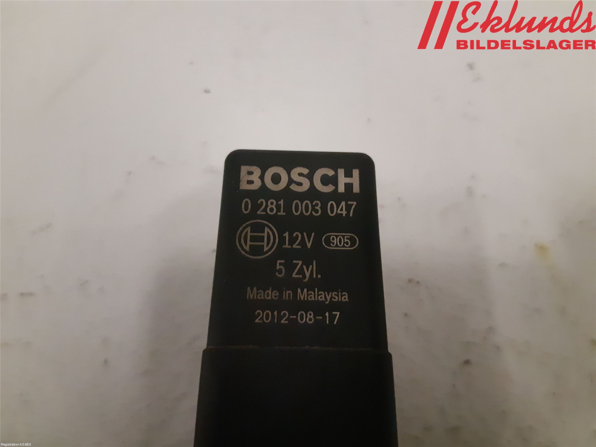 Volvo V40 12-19 Relä Glödning Diesel