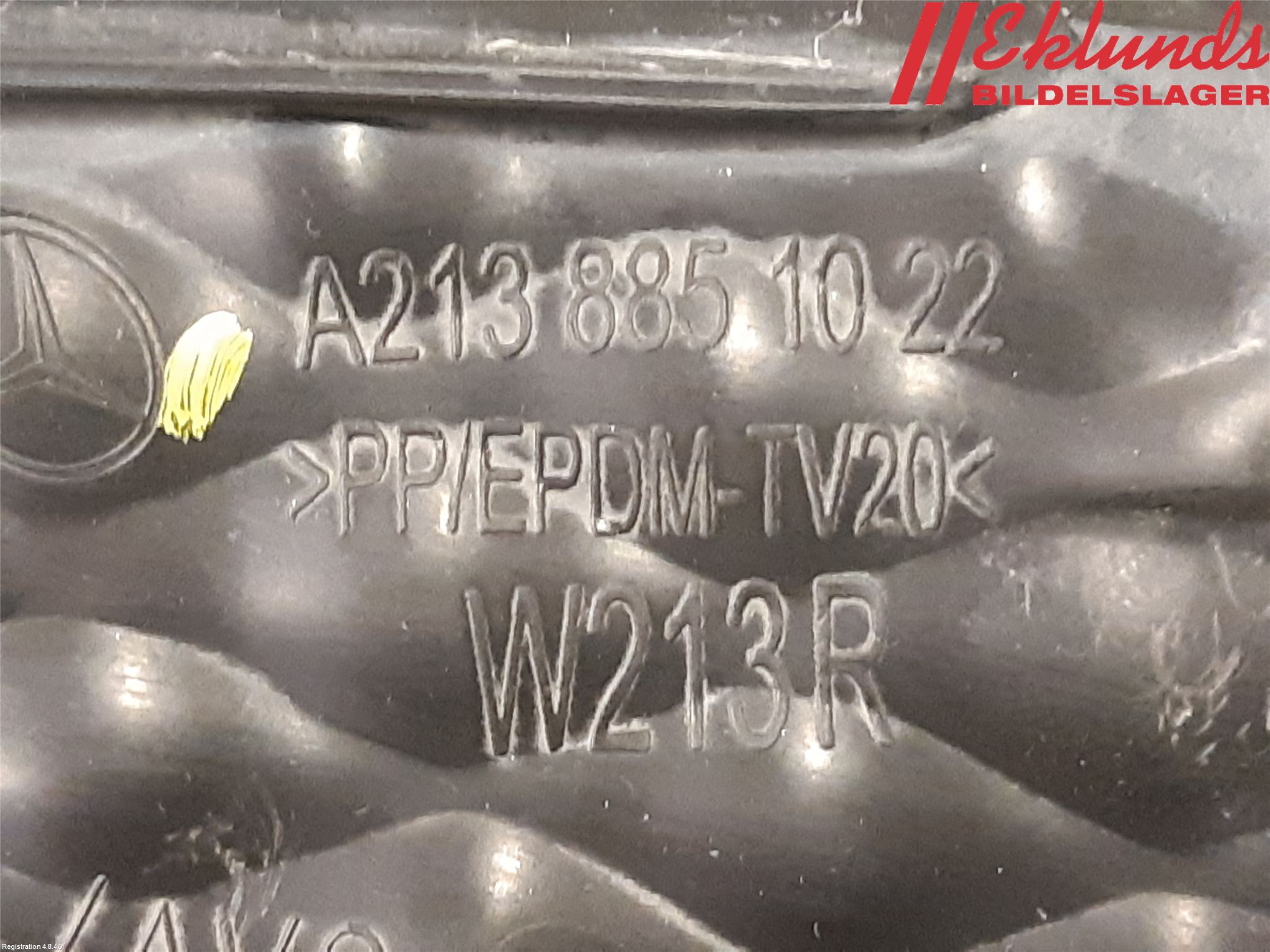 Mercedes-Benz MB E-KLASS (W213) 16-23 Stöt Utfyllnad-List-Grill