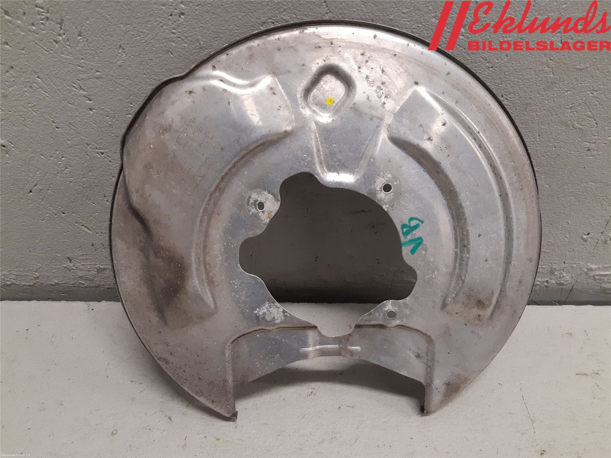 Volvo XC90/RECHARGE 16- Bromssköld Bak