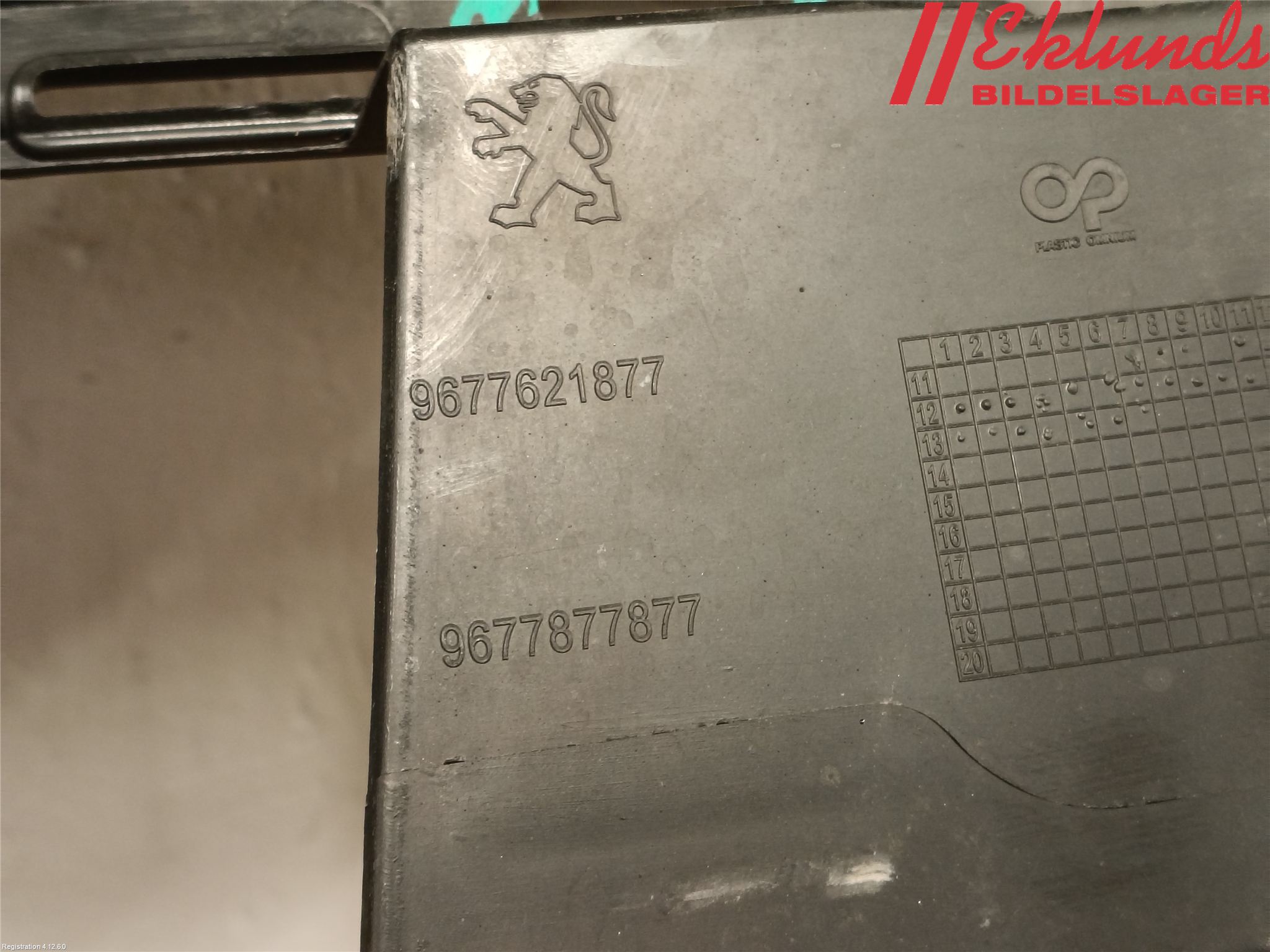 Peugeot PARTNER 08-15 Stötfångar Deformelement Fram