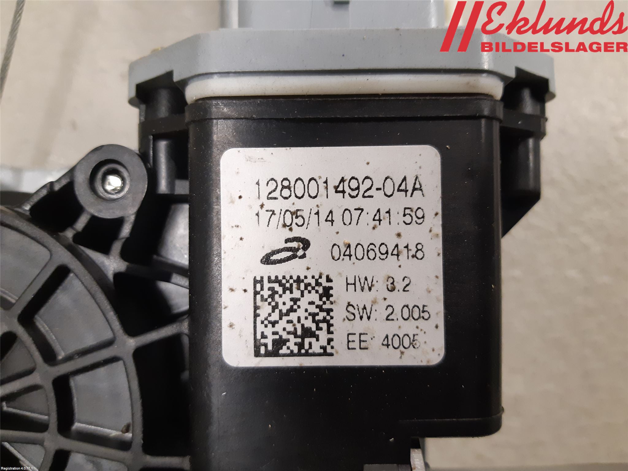 Opel VIVARO 15-19 Fönsterhiss El Kompl