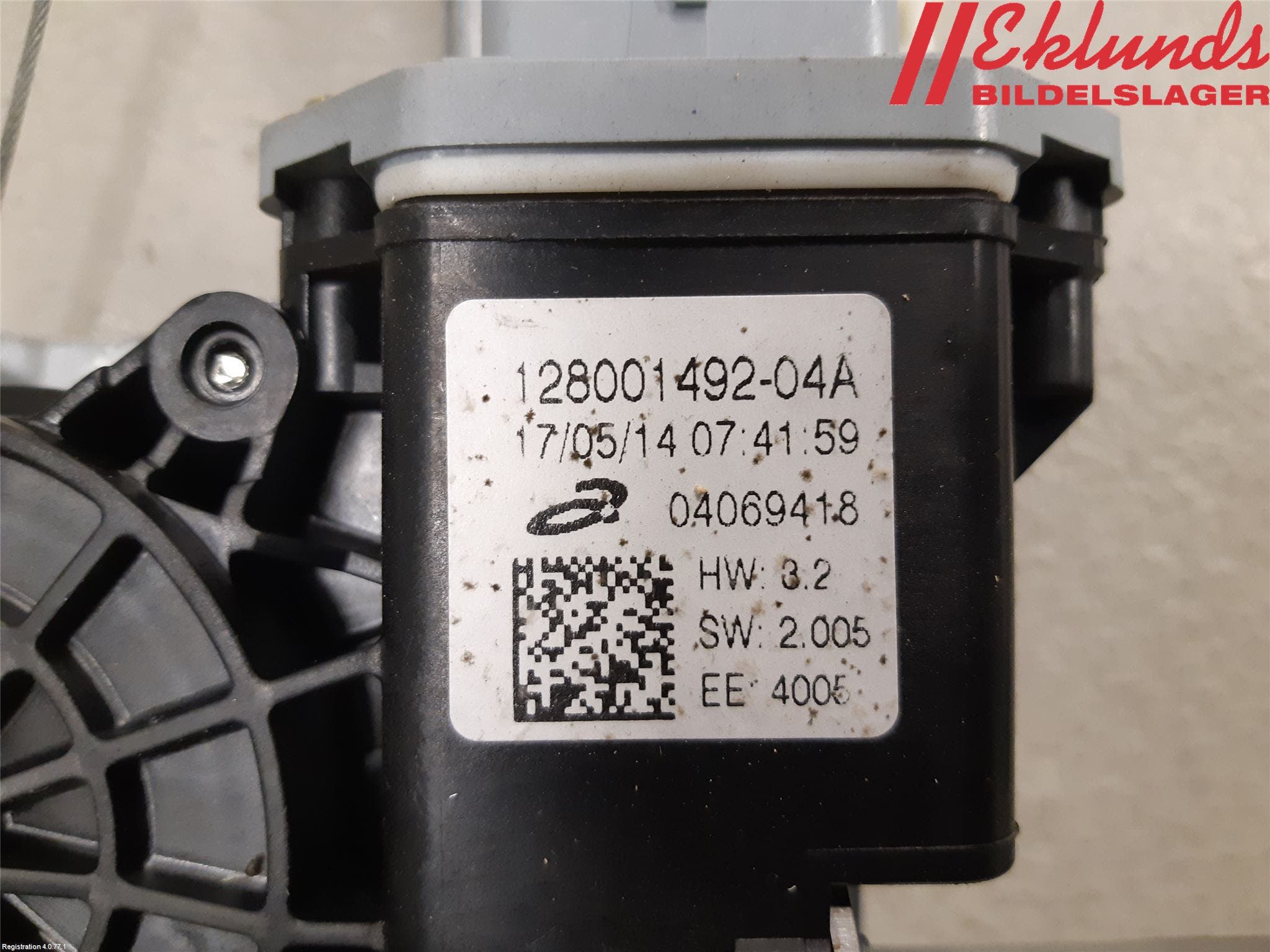 Opel VIVARO 15-19 Fönsterhiss El Kompl