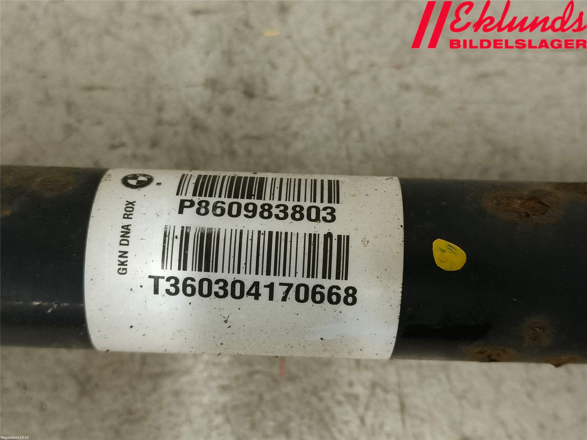 BMW X5 F15 13-18 Drivaxel Bak Höger