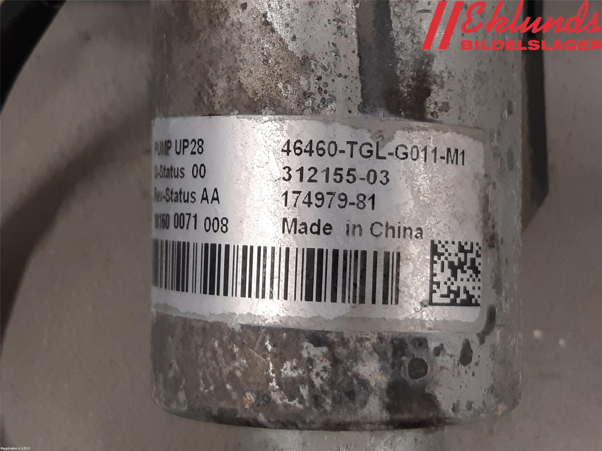 Honda CIVIC 17-22 Vakuumpump