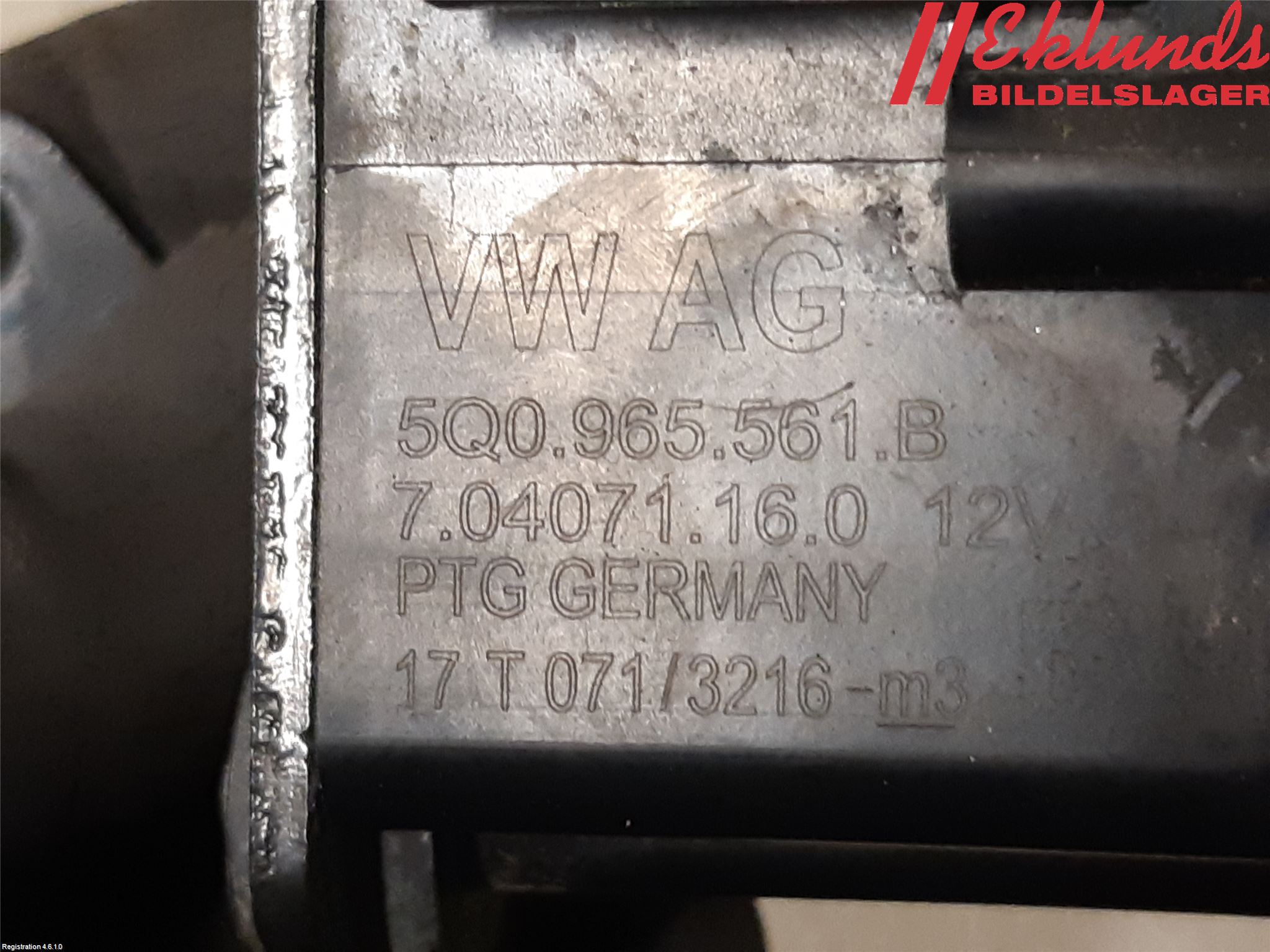 Audi A5 17- Värme Cirkulationspump