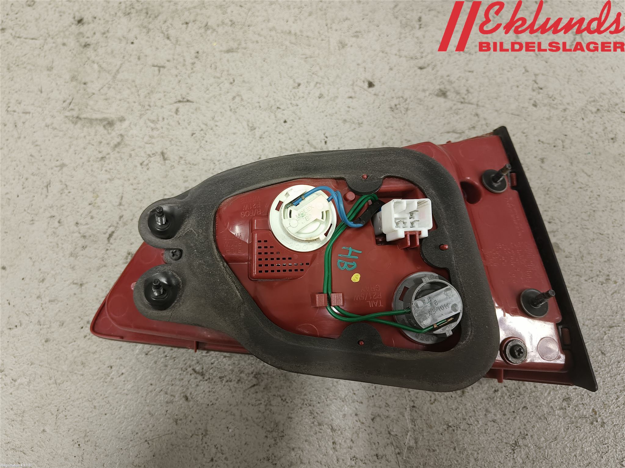 Kia CEED 12-18 Bakljus Lucka Hö