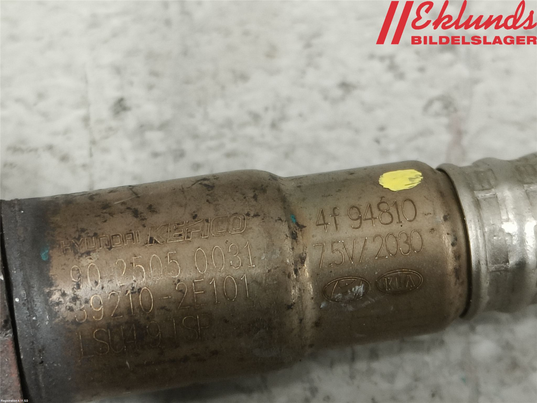 Kia OPTIMA 16-20 Injlambdasond