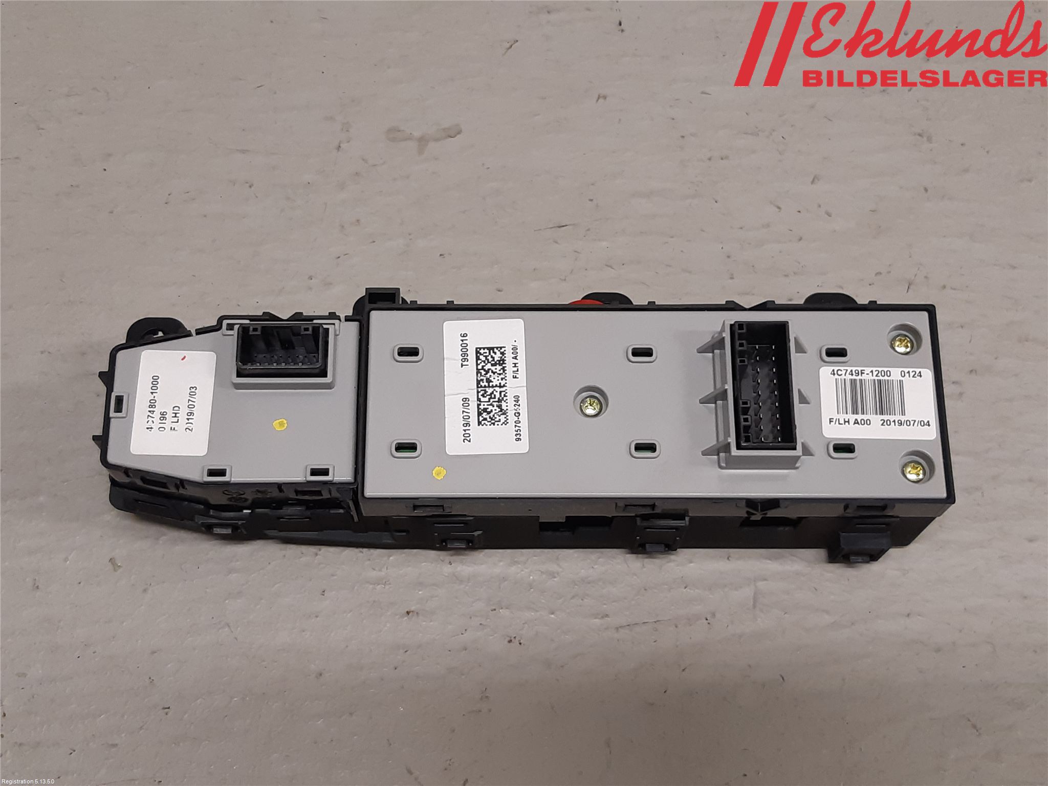 Kia NIRO (DE) 17-22 Strömställare Elhiss